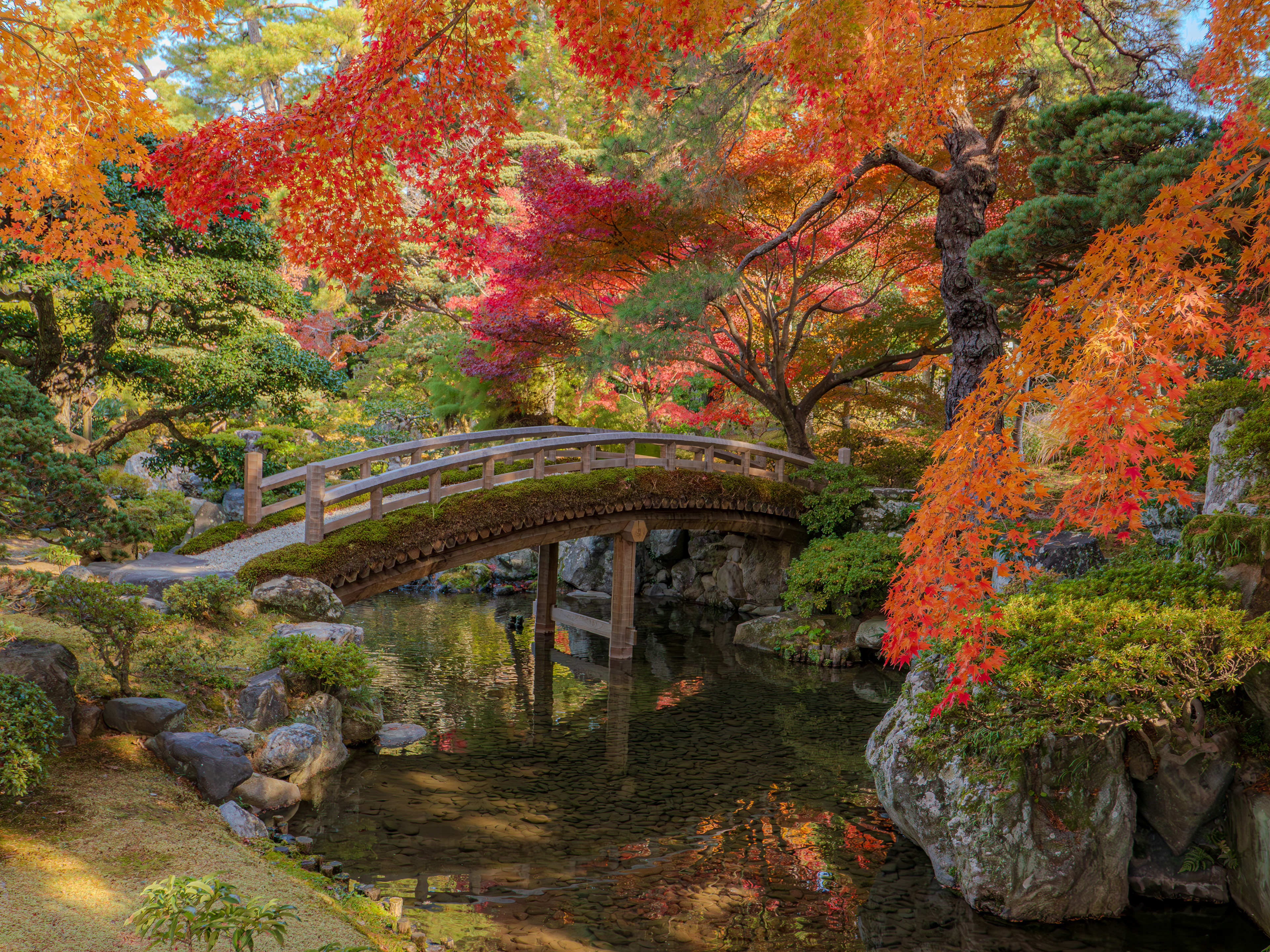 Imperial Palace Gardens - Kyoto, Japan
