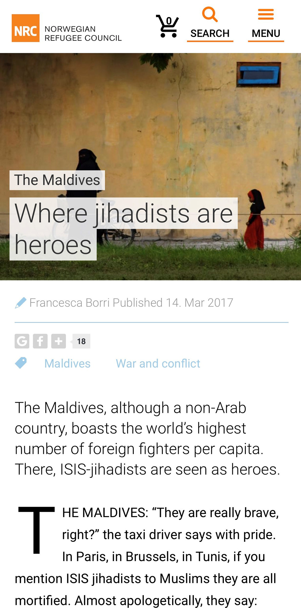 "Norvegian Refugee Council" 14/03/2017