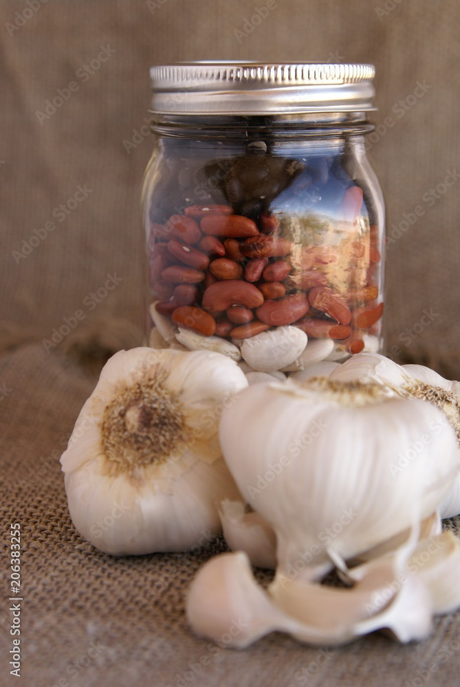 Rustic Garlic and Beans