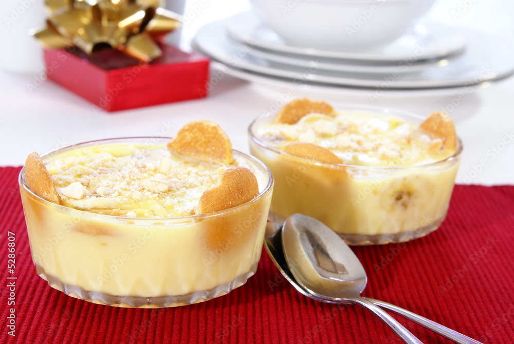 Christmas Banana Pudding
