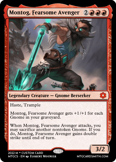 Montog, Fearsome Avenger