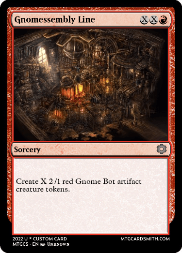 Gnomessembly Line