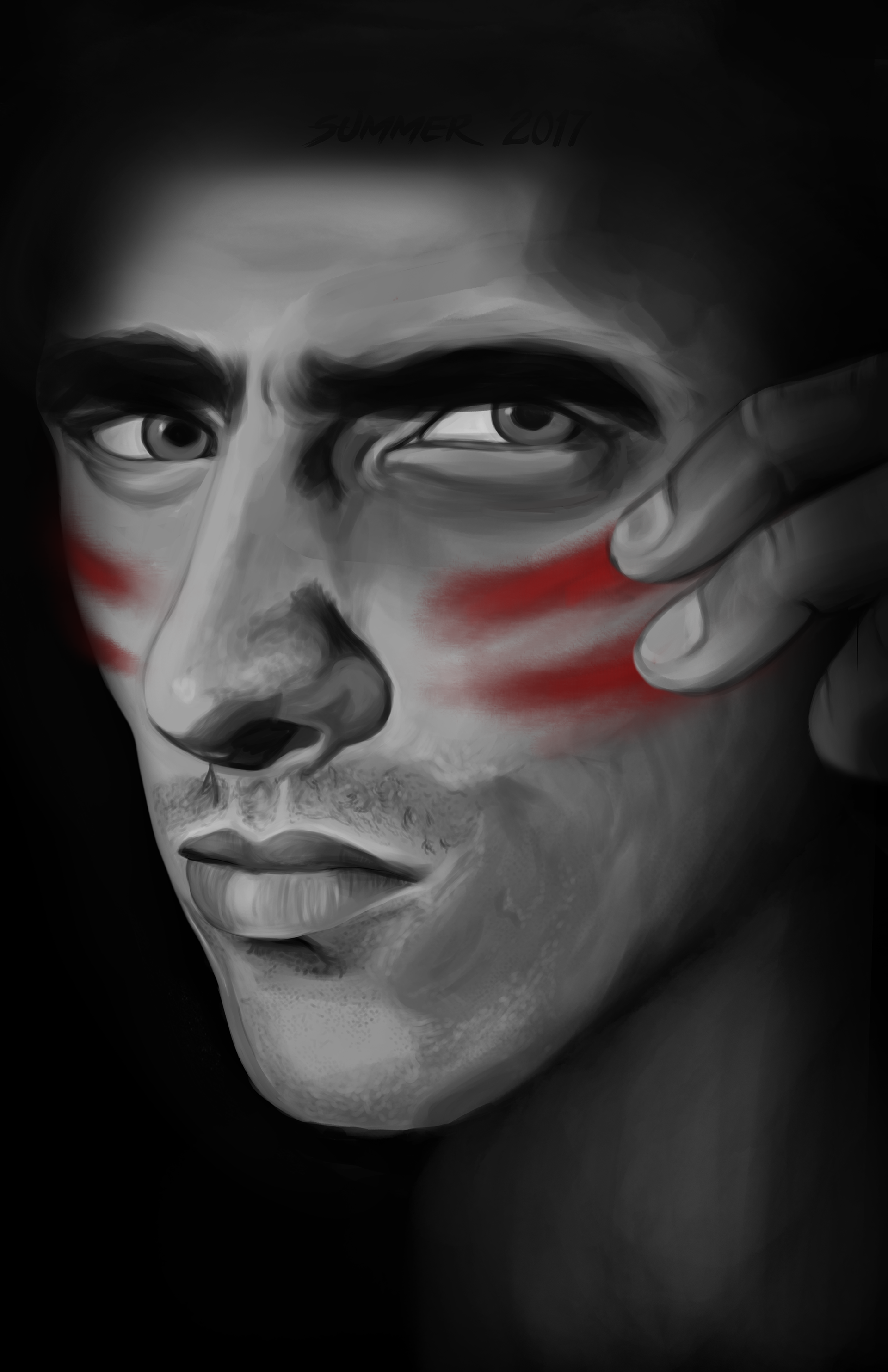 Male Illustration for additional posters or promotional materials