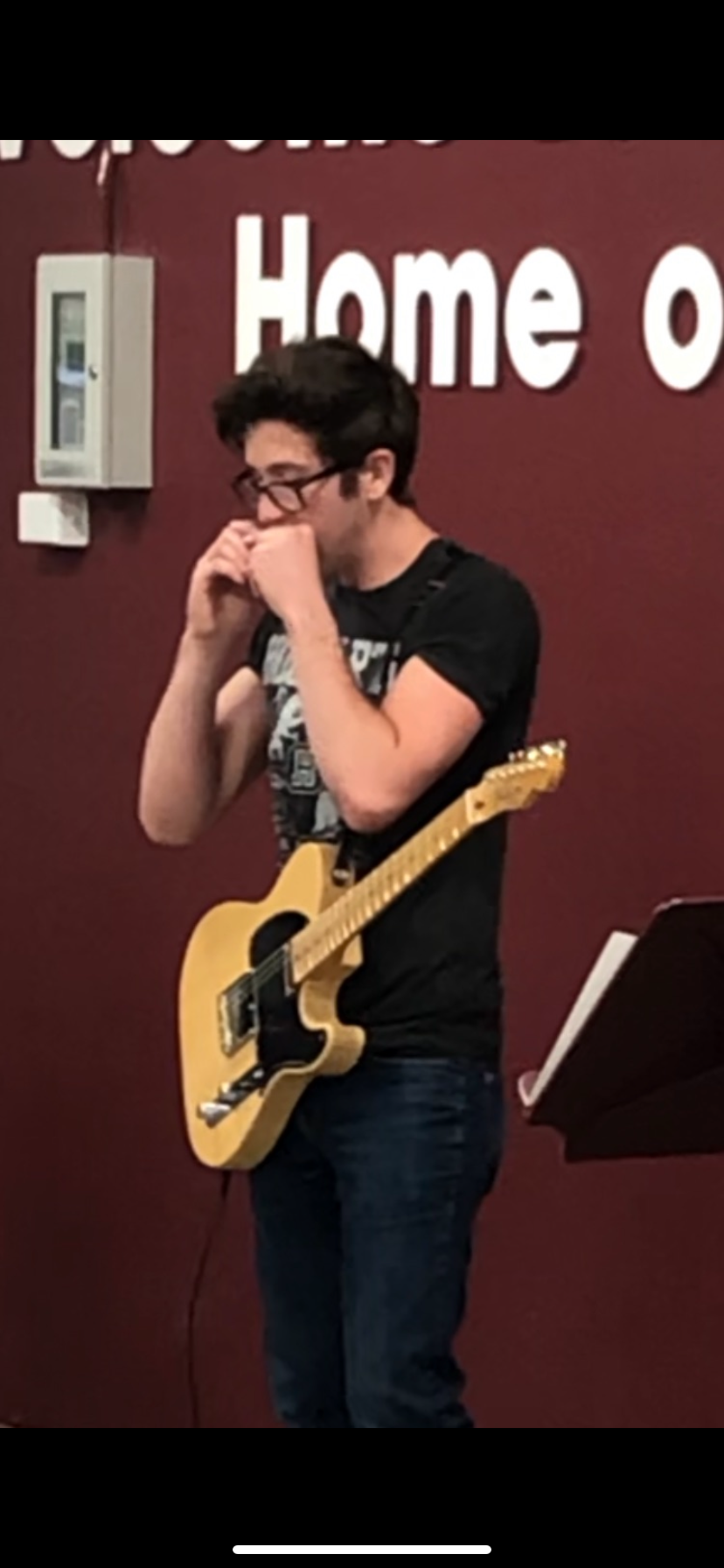 Playing the Harmonica