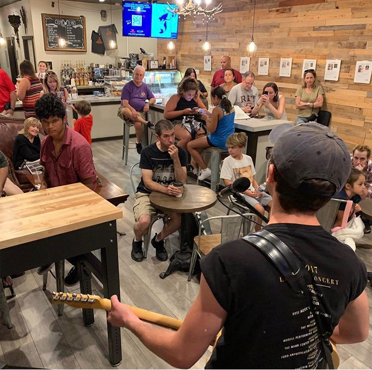 Local gig at my favorite coffee shop