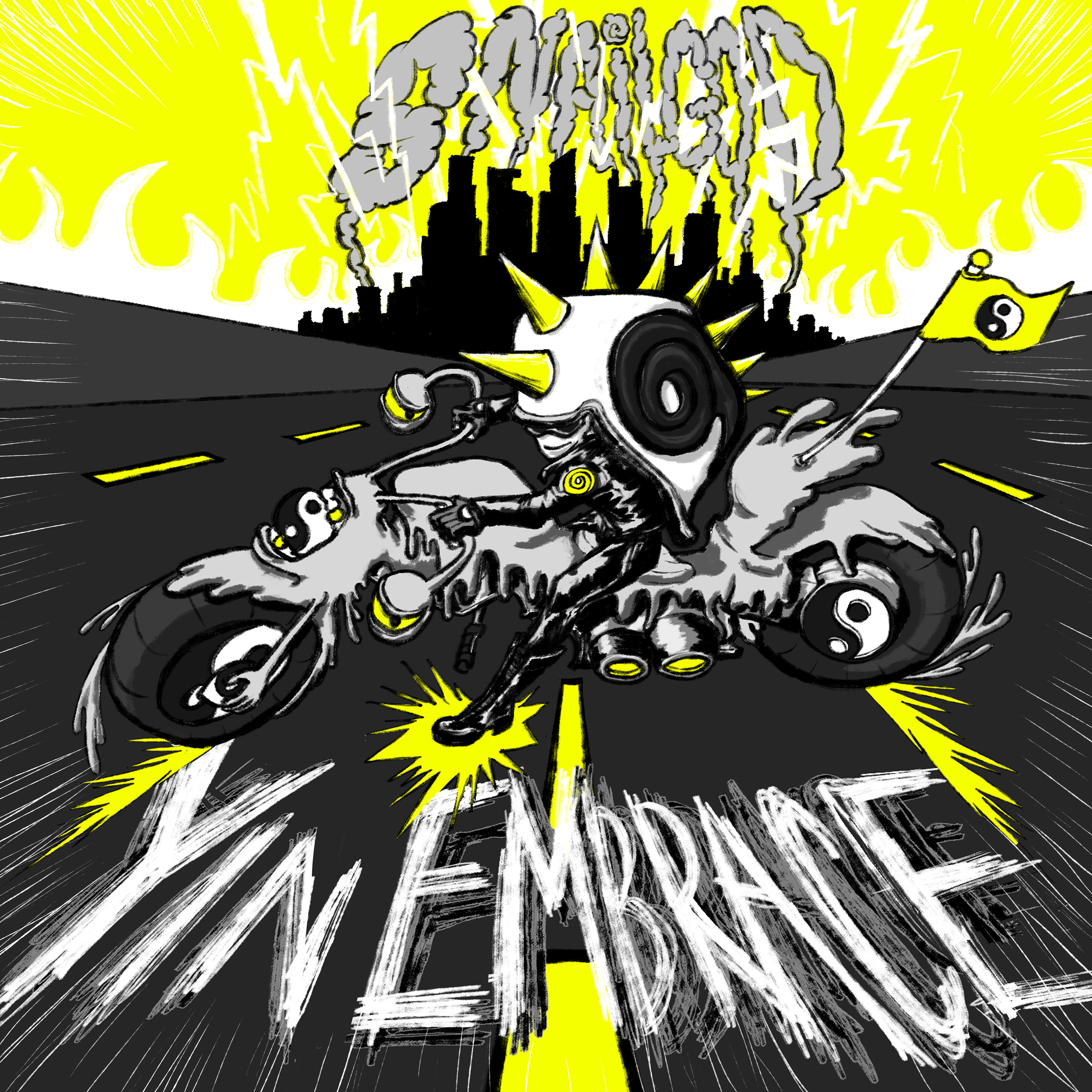 YIN EMBRACE: Album Cover for SnailGod