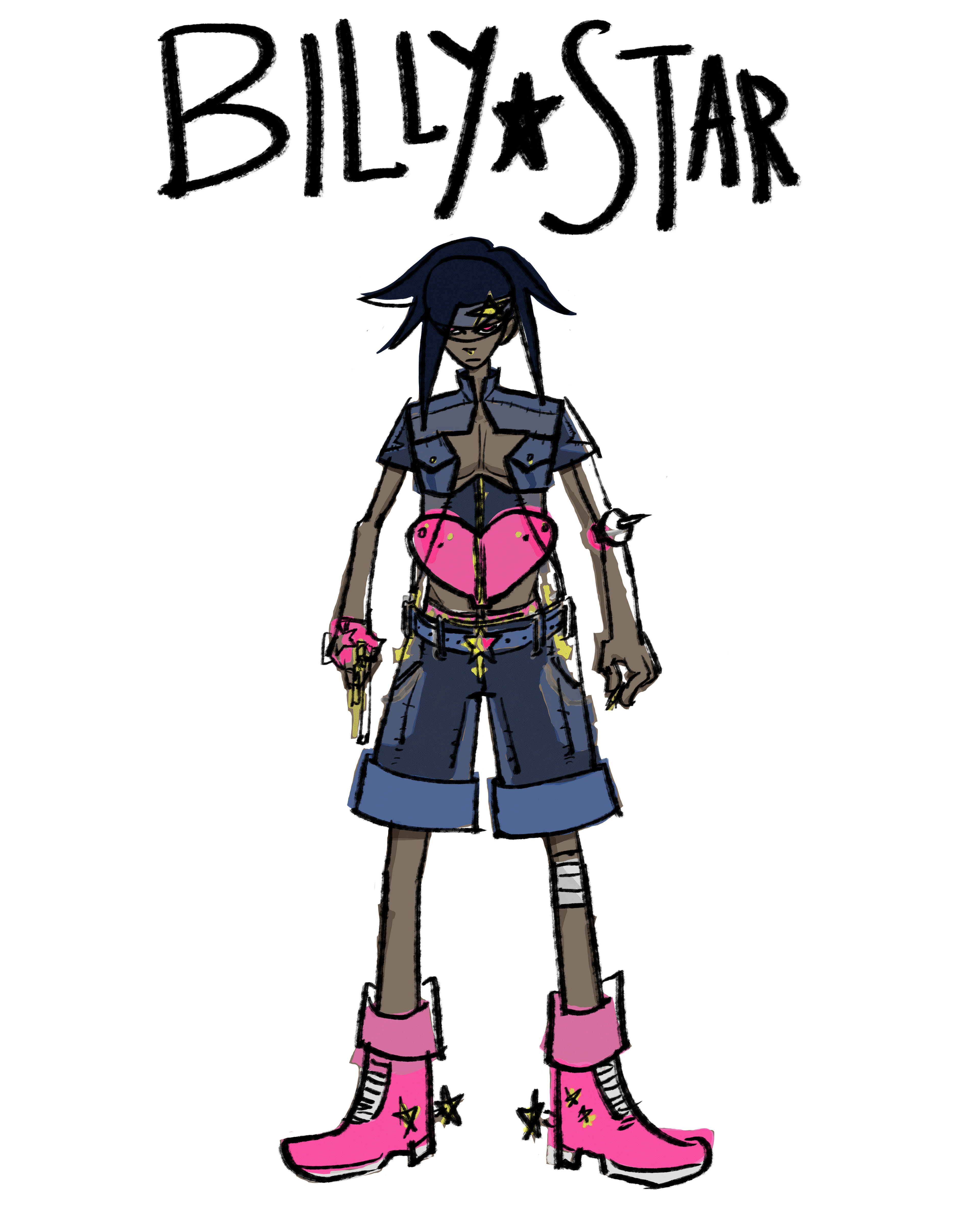 Billy Star: Original character based on "Billy the Kid"