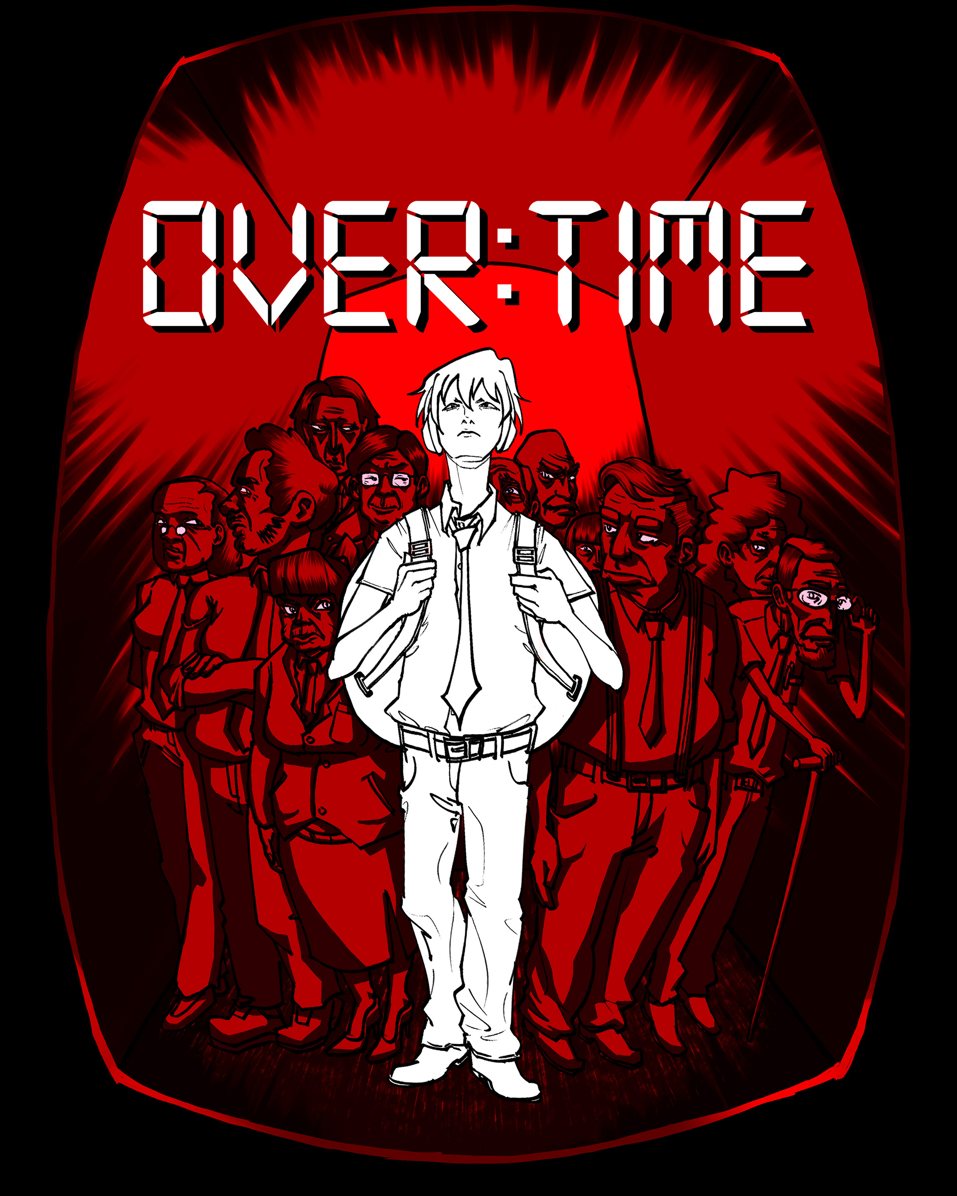 OVERTIME: Poster for an animated project