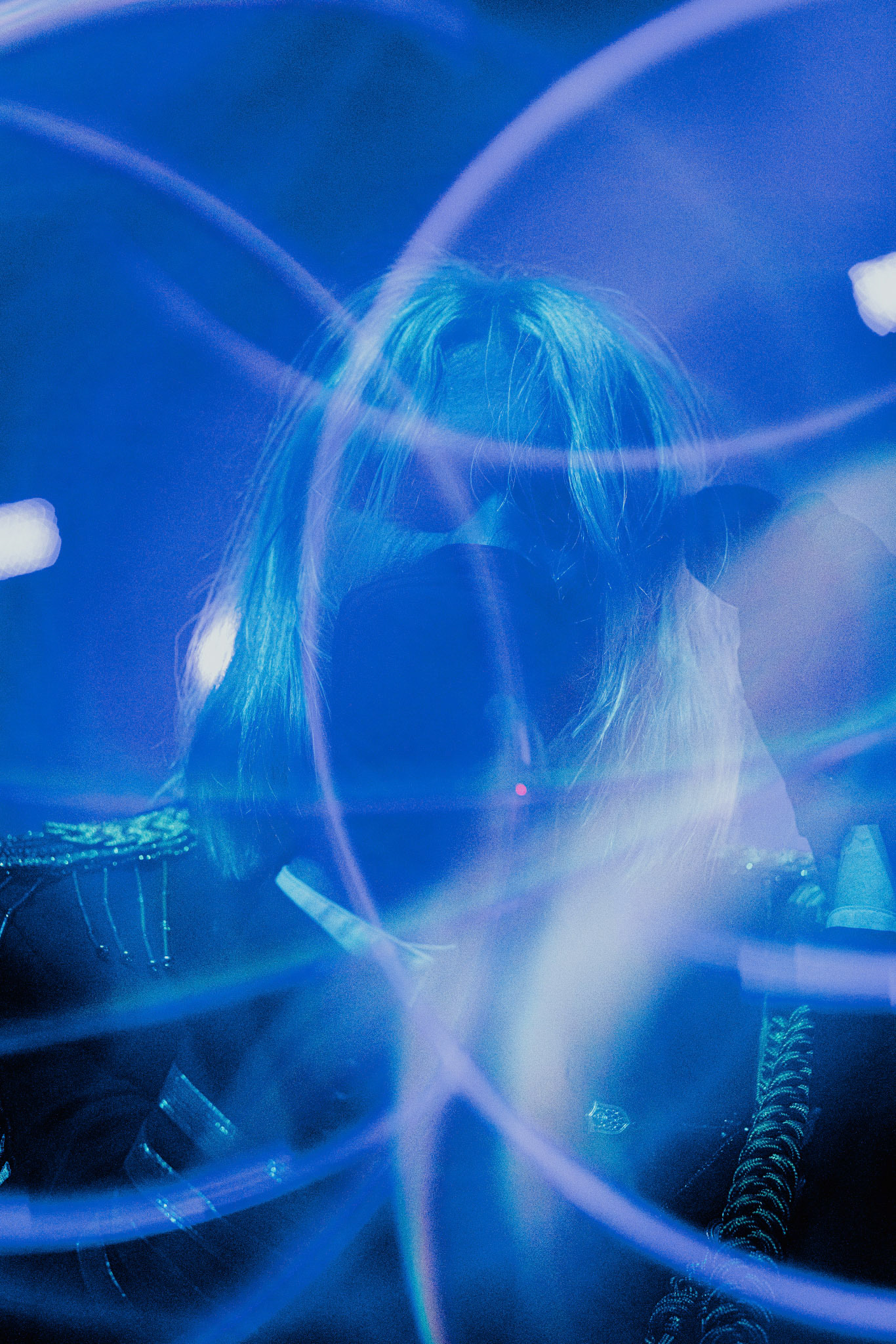 Kim Dracula performing live at Palladium Riga in Riga, Latvia, on February 9, 2026.A visually intense and genre-defying performance blending industrial, alternative metal and theatrical elements.