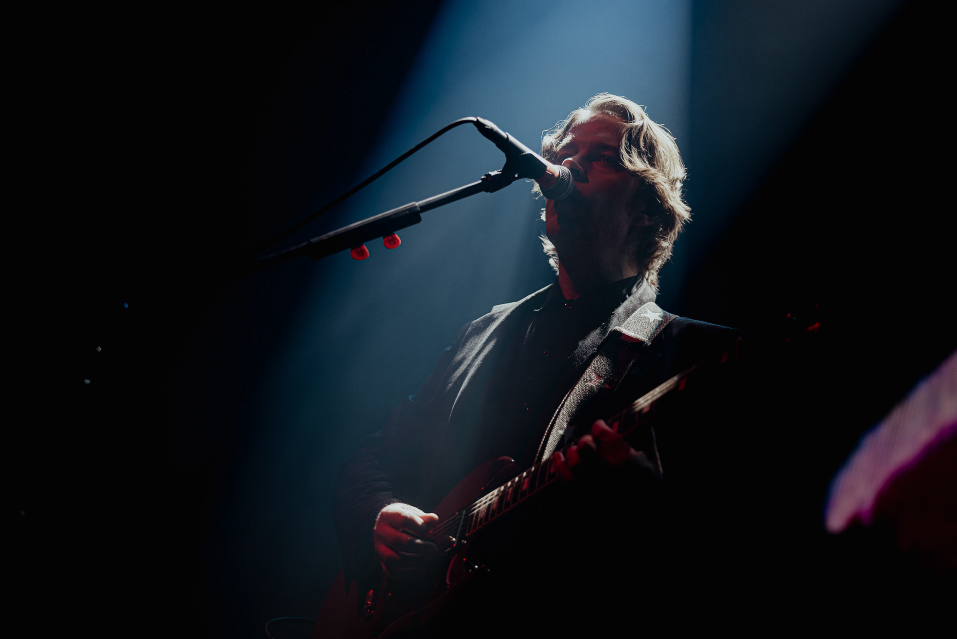 VOWWS performing live at Palladium Riga in Riga, Latvia, on February 9, 2026.Support act for Kim Dracula. A dark, atmospheric set rooted in post-punk and industrial rock.