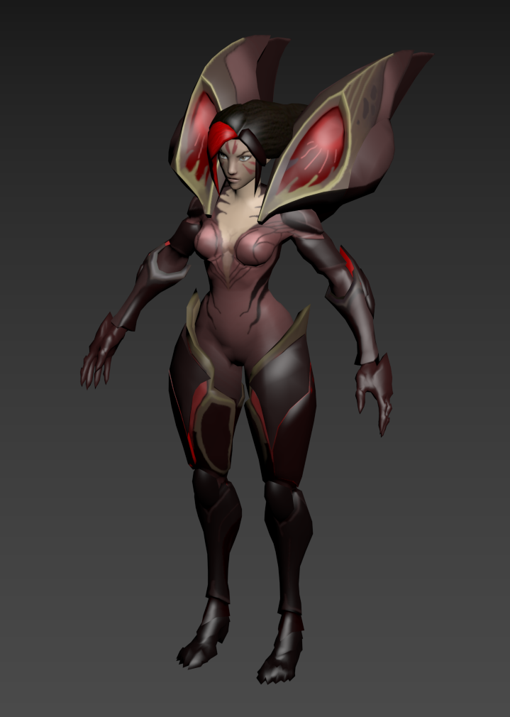 Repainted Kai'sa model