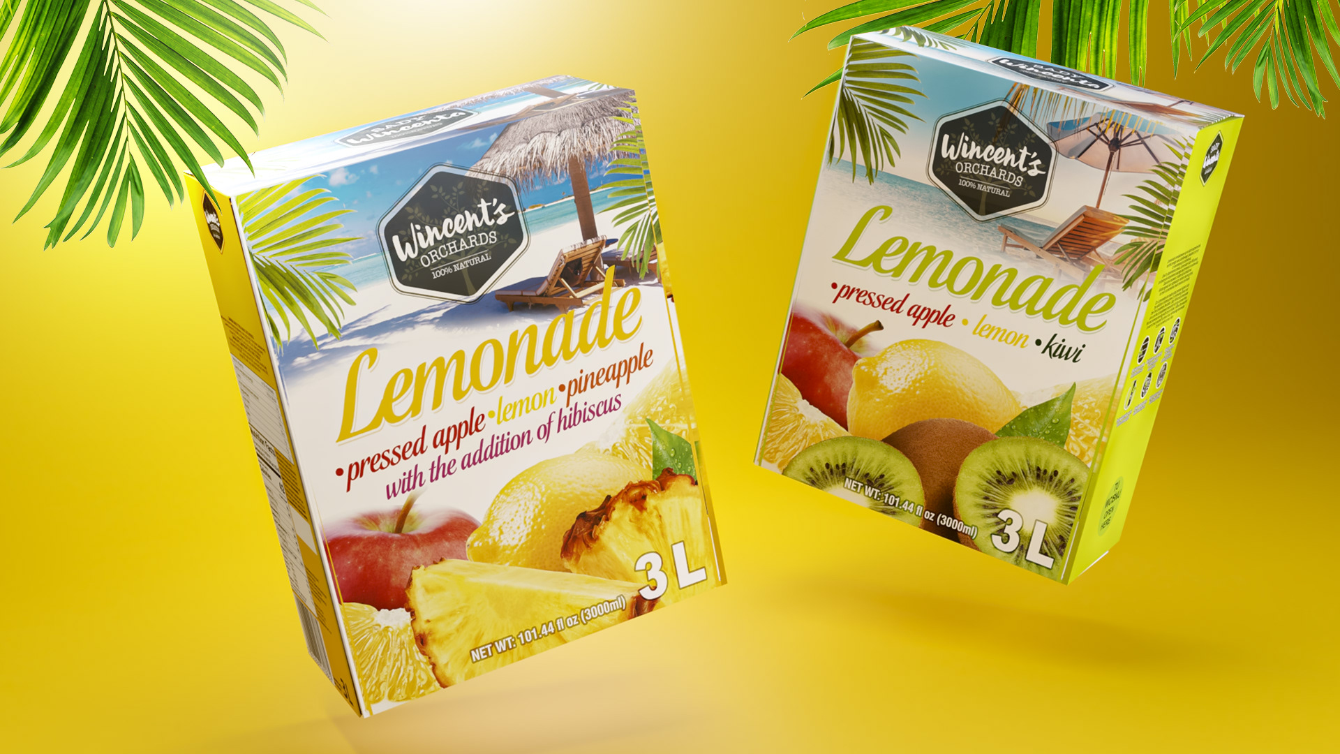 projekt opakowania lemoniada