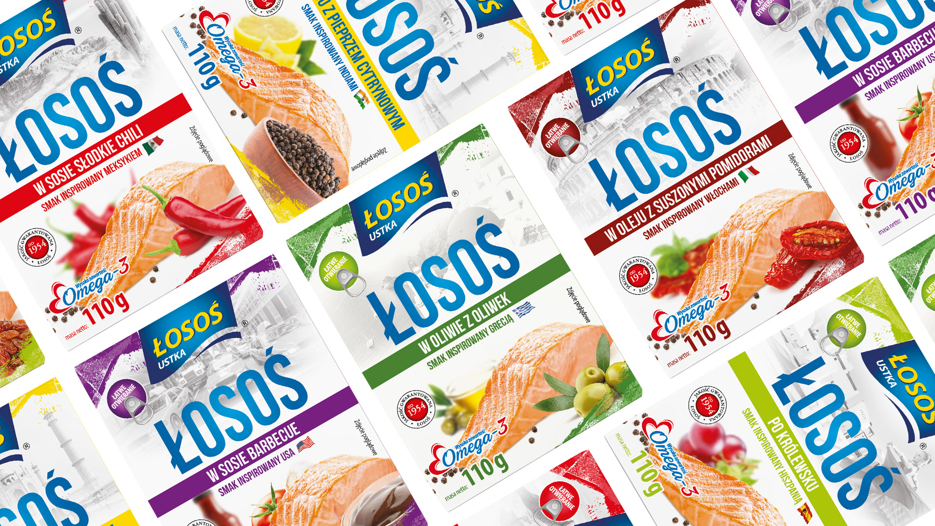 opakowania łosoś ustka