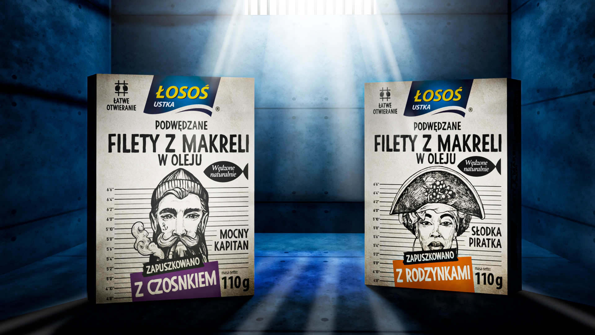 opakowania filety z makreli projekt