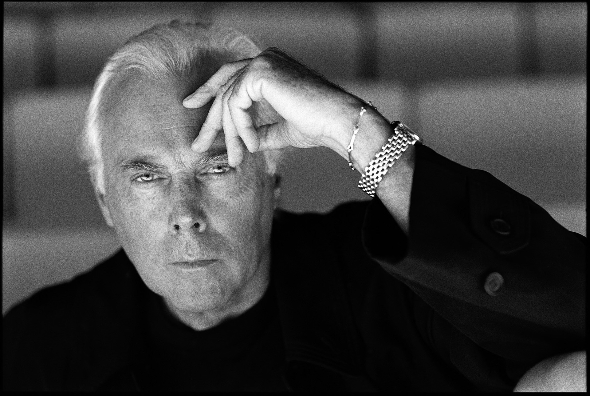 Alfred Steffen Giorgio Armani portrait