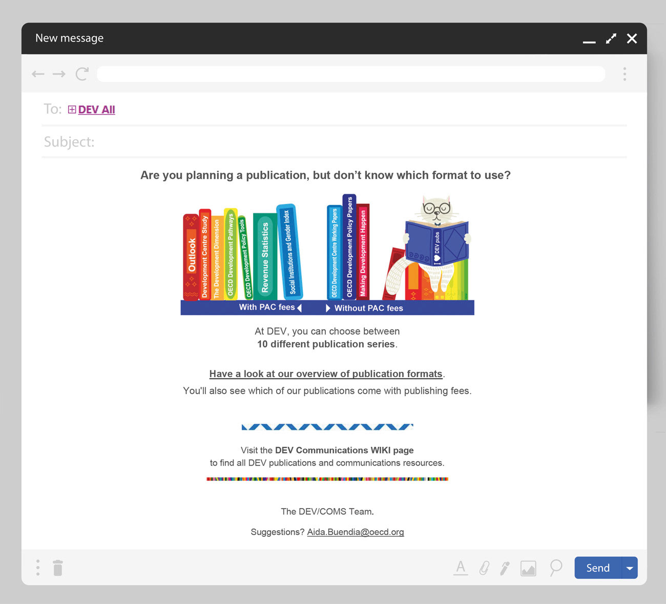 In touch with Comms #09  DEV Publishing series