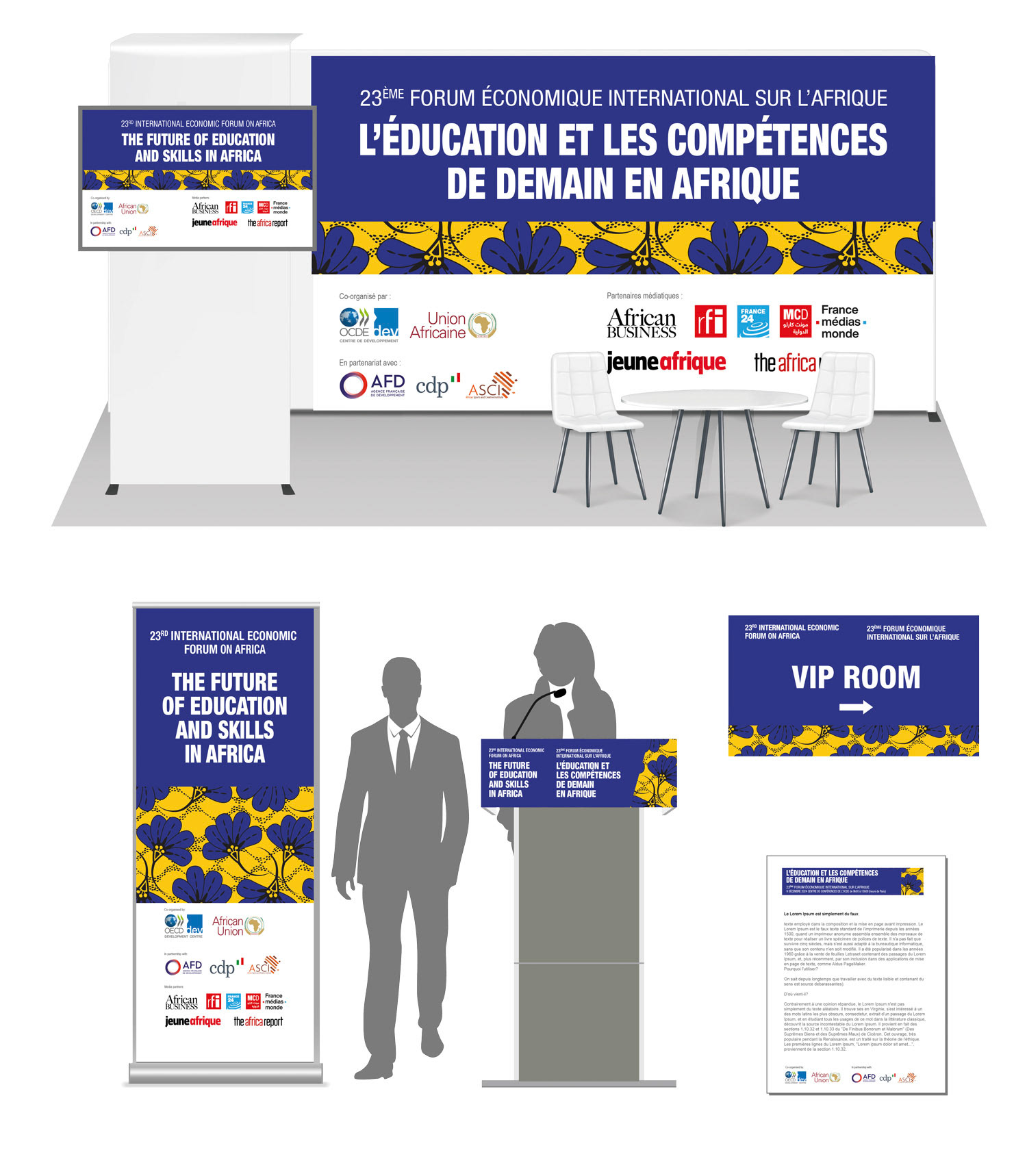 02 Print materials Forum Africa 2024 Portfolio