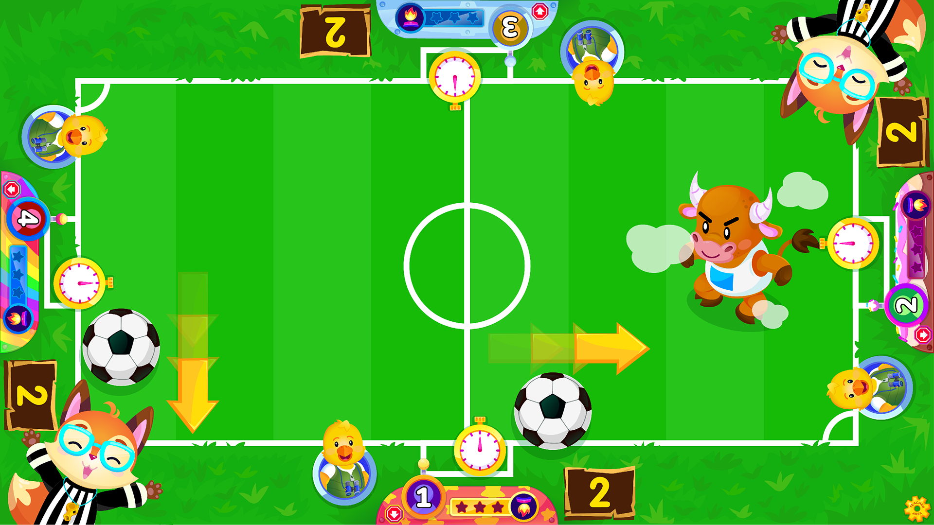 'Ignite Table' 4-player touch soccer