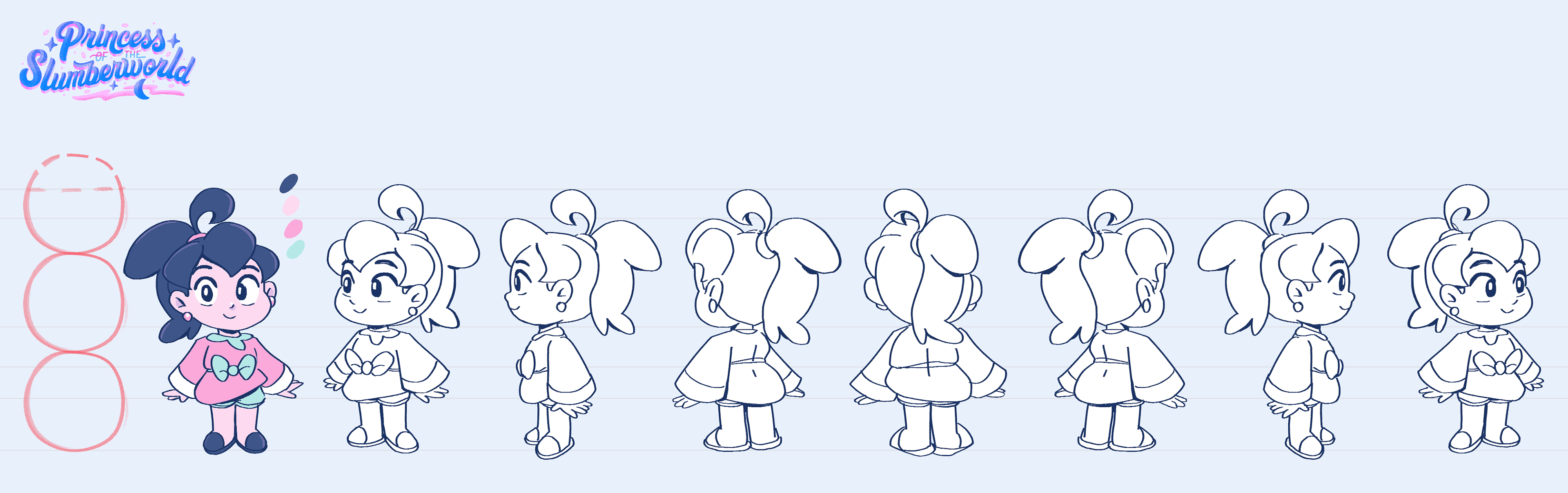 Princess Pajamas turnaround