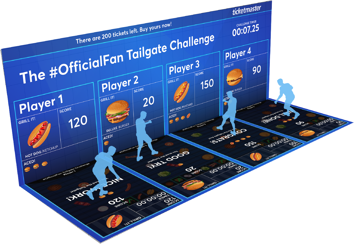 'Tailgate Challenge' mockup