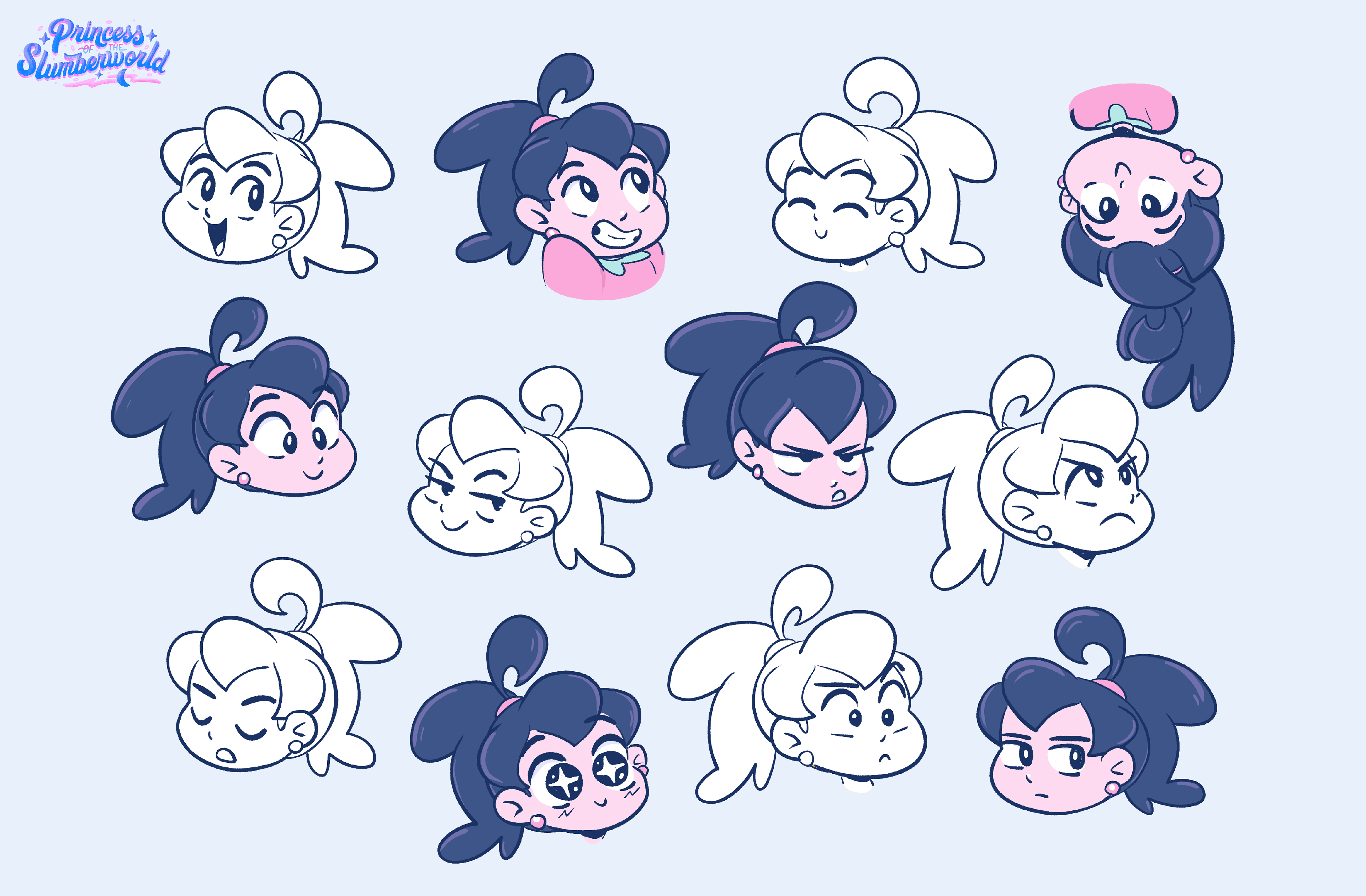 Princess Pajamas expressions
