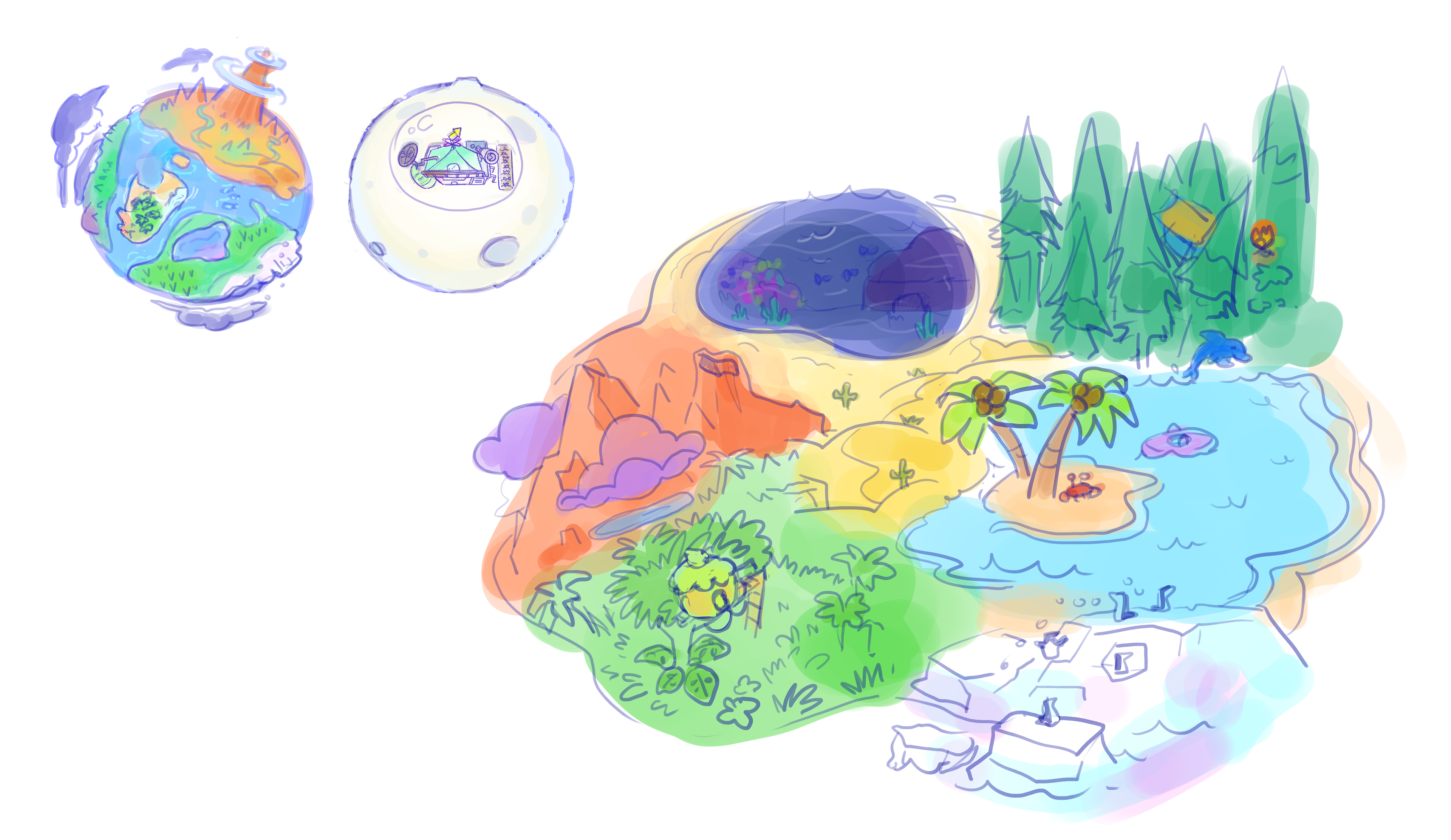 Concept work for Ignite