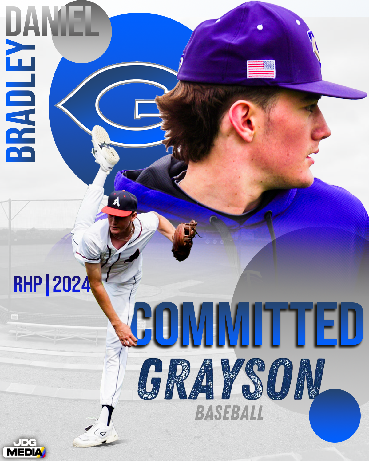 Daniel Bradley Committed to Grayson College