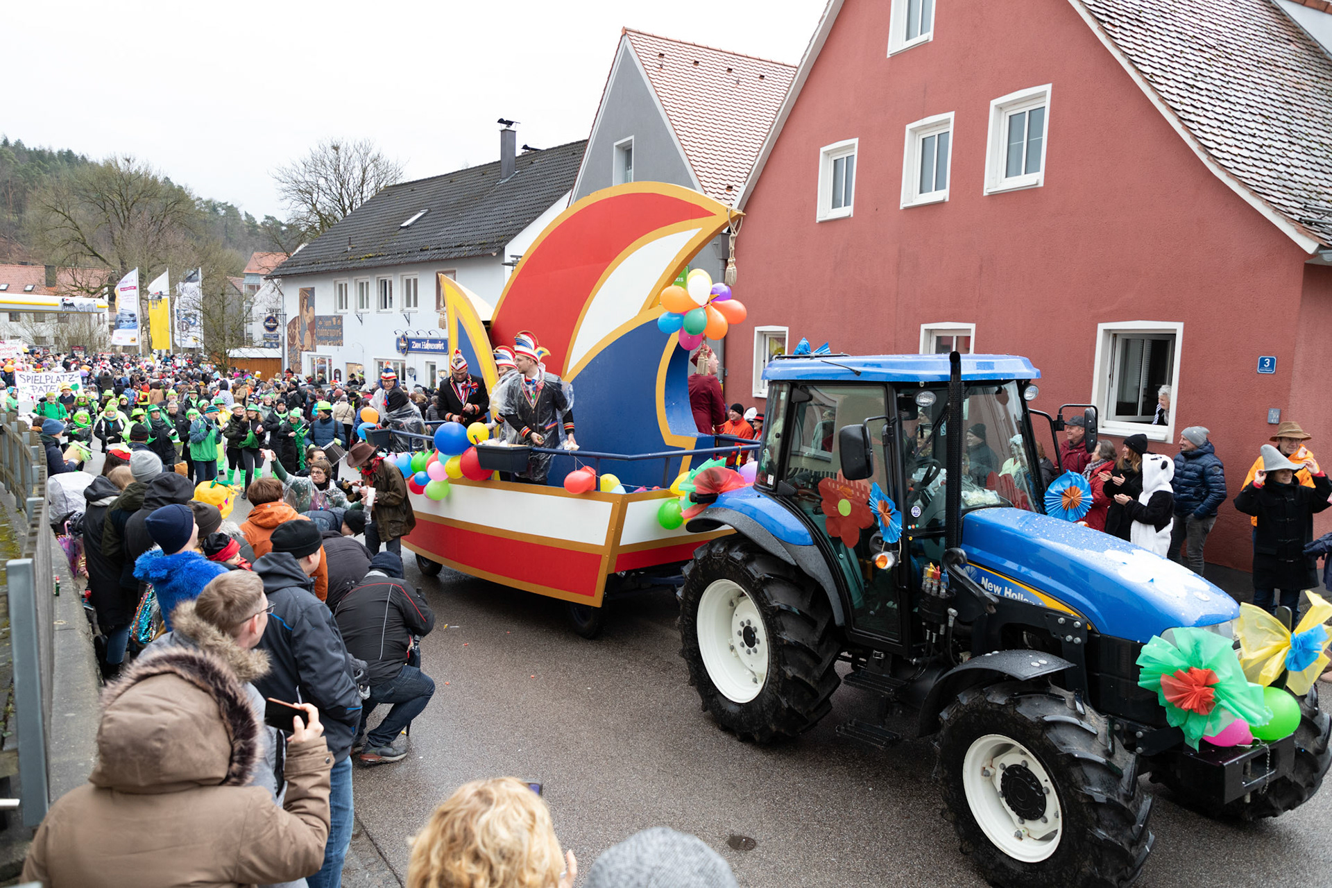 Faschingszug Deining 2023. Foto: Nicolas Keckl.