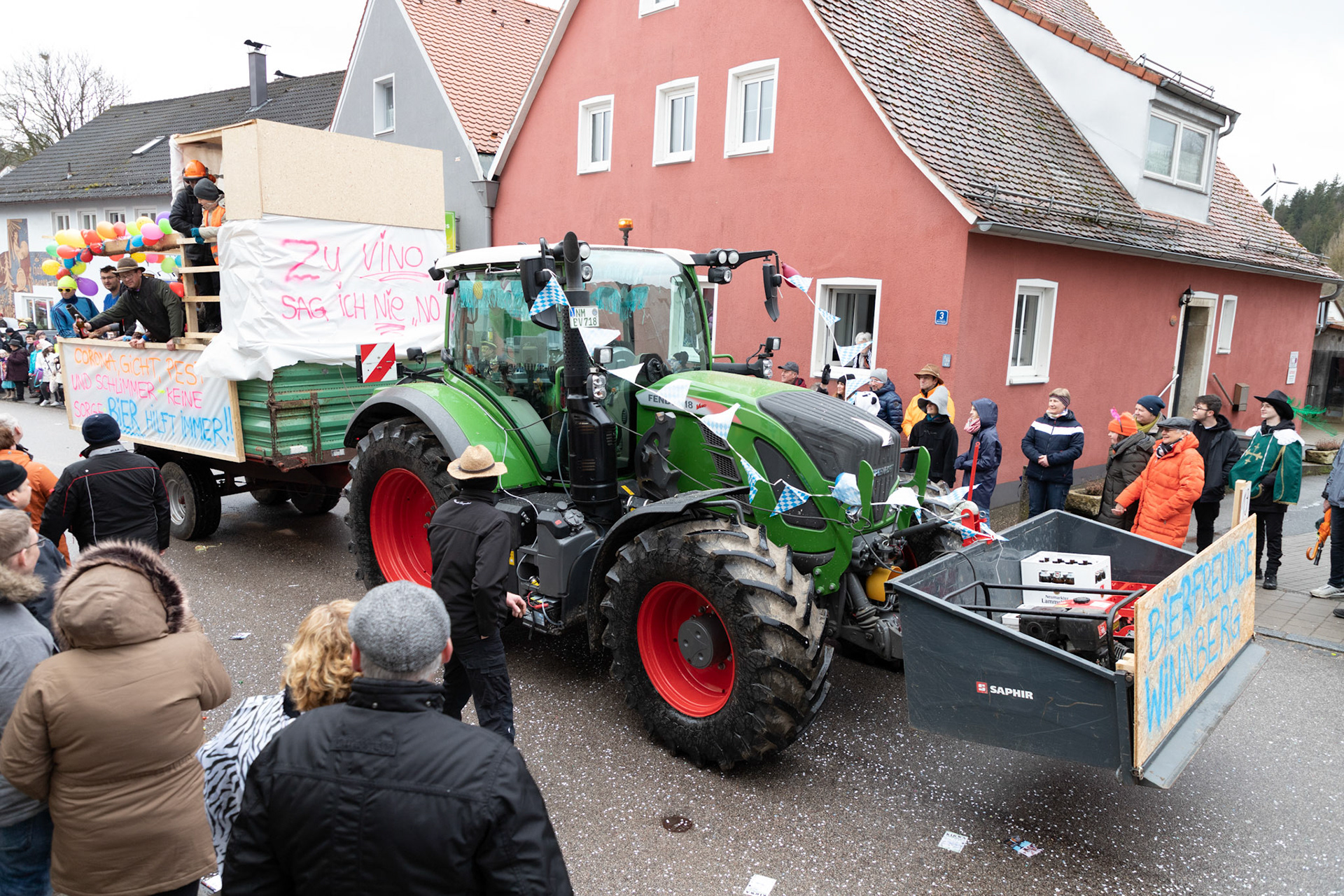 Faschingszug Deining 2023. Foto: Nicolas Keckl.