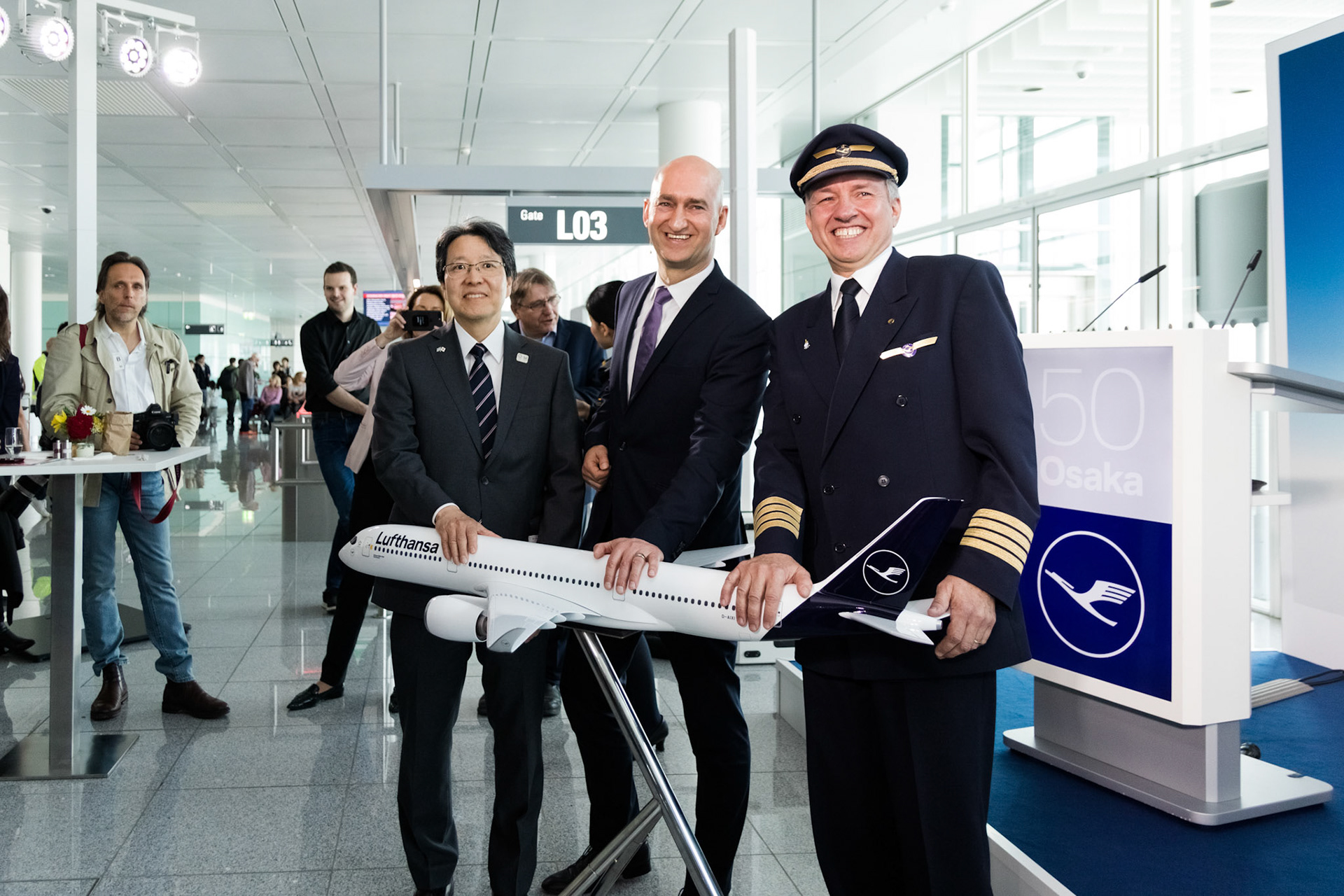Lufthansa revives their MUC - KIX route