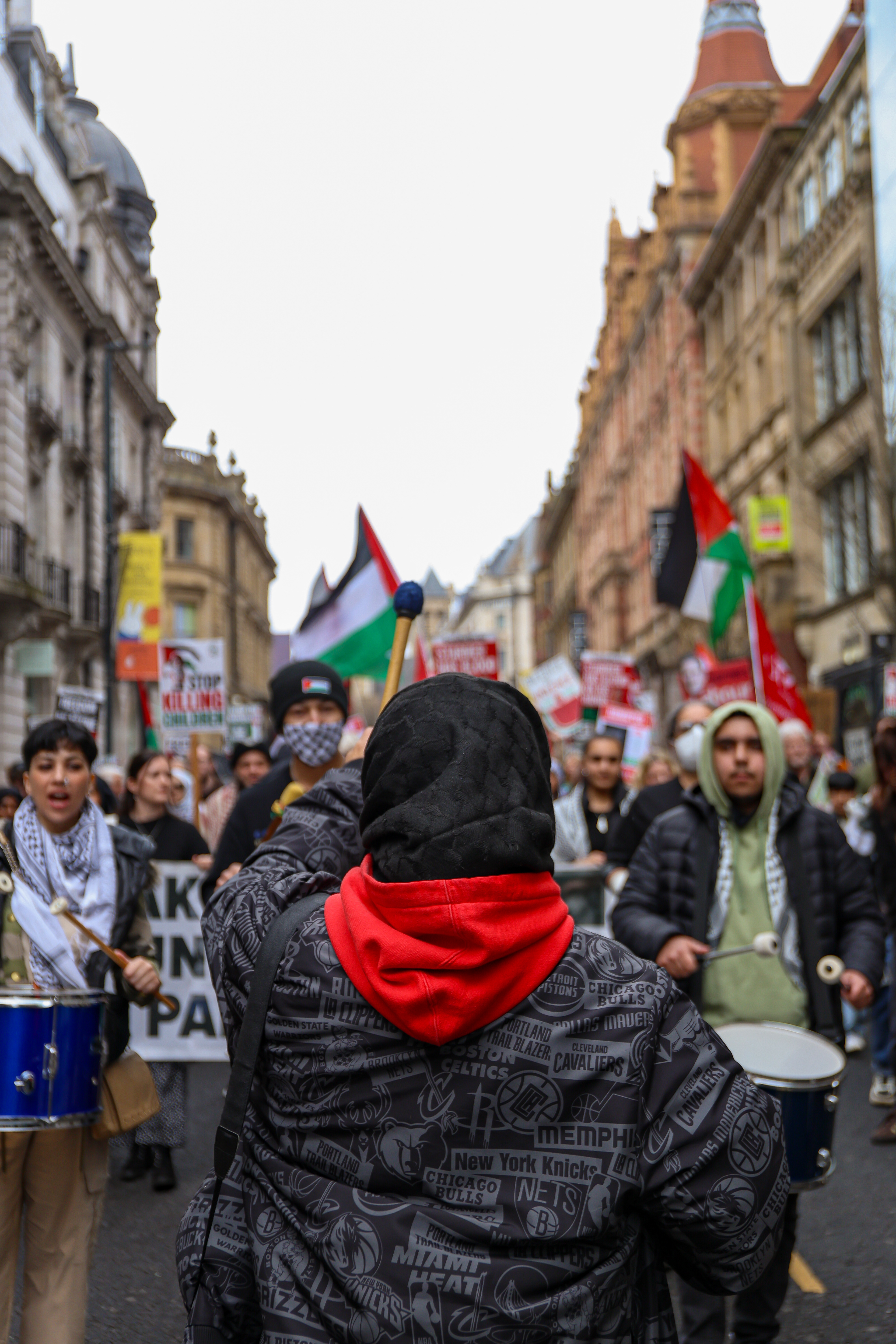 Leeds, march for palestine