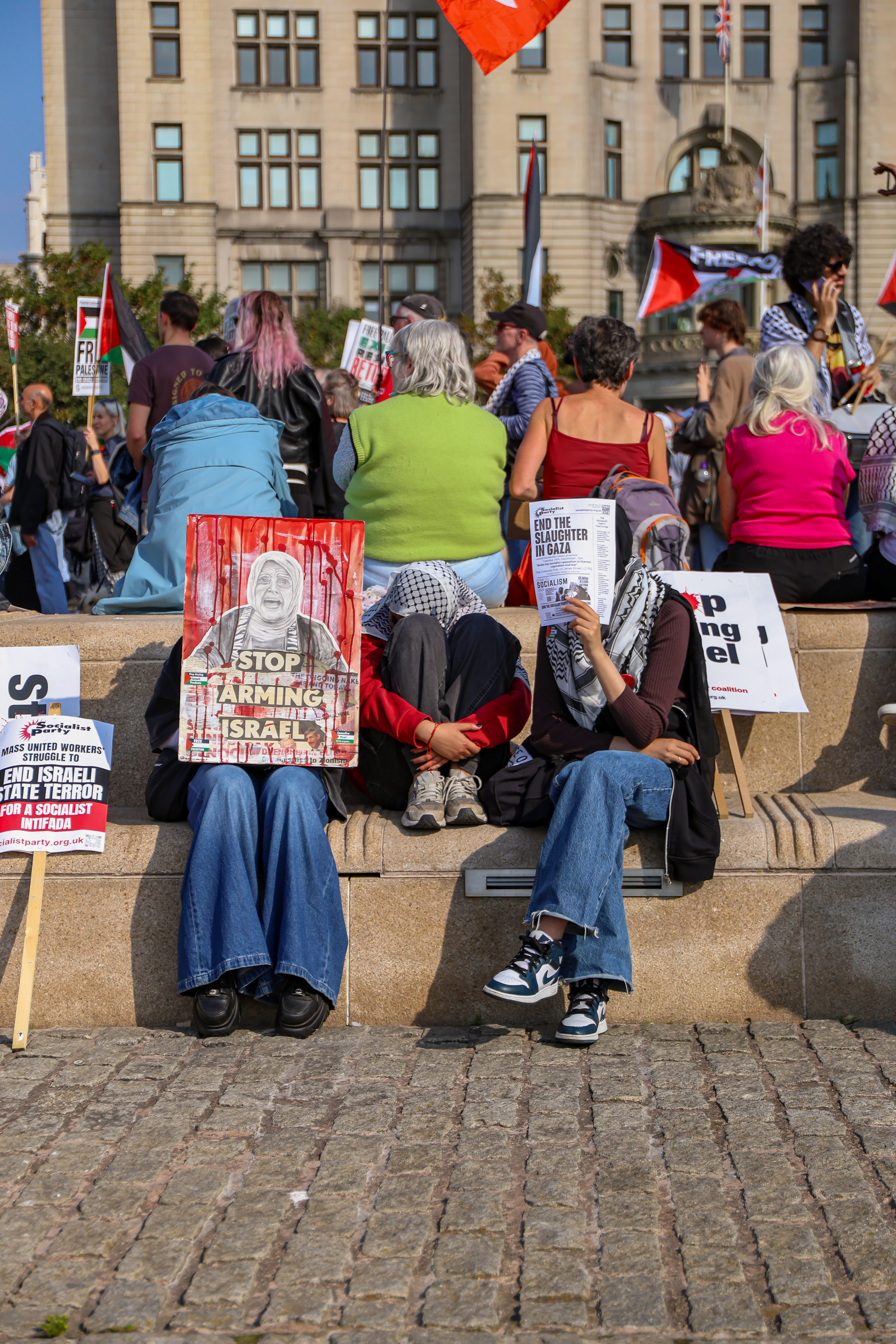 Liverpool, march for palestine