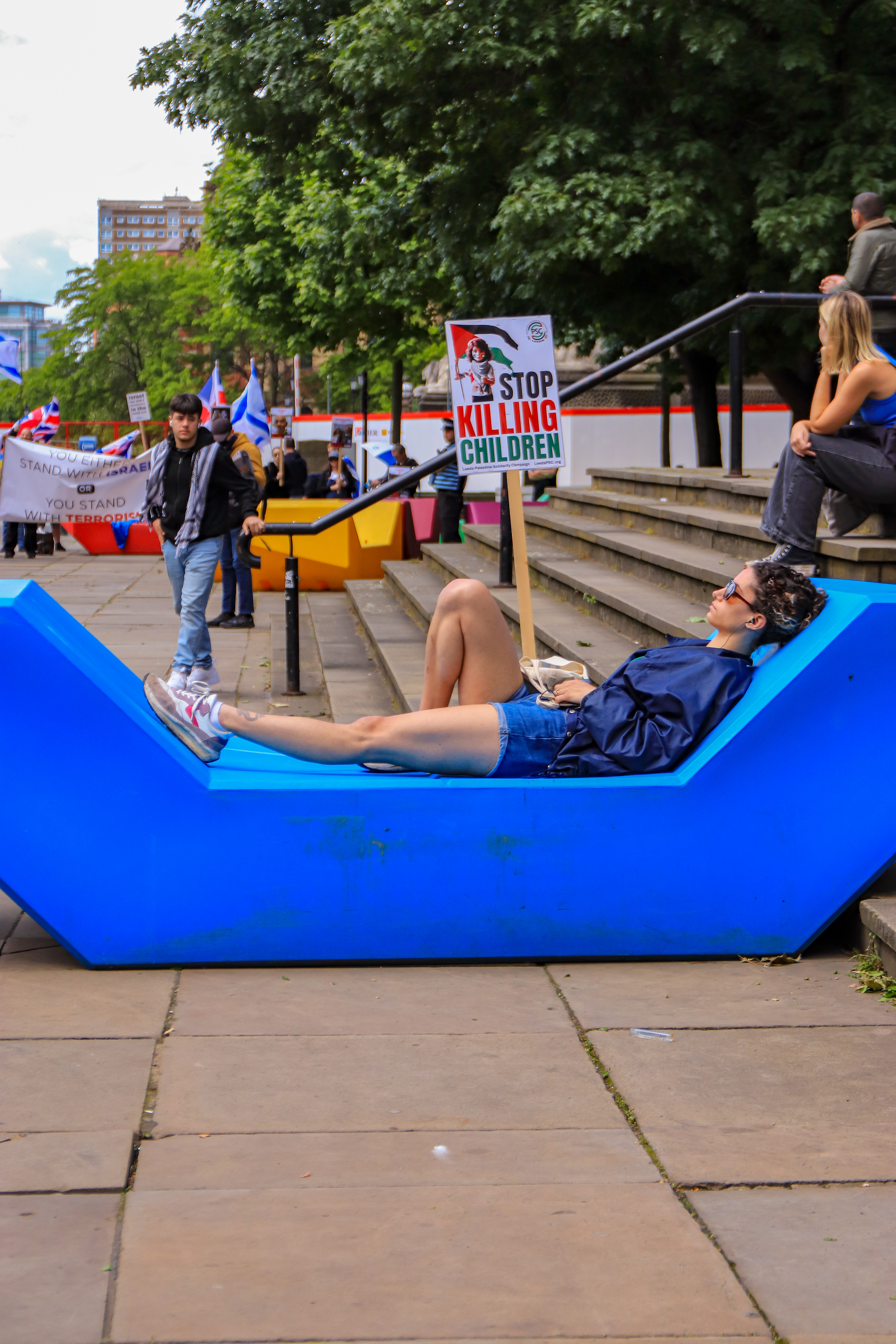 Leeds, march for palestine