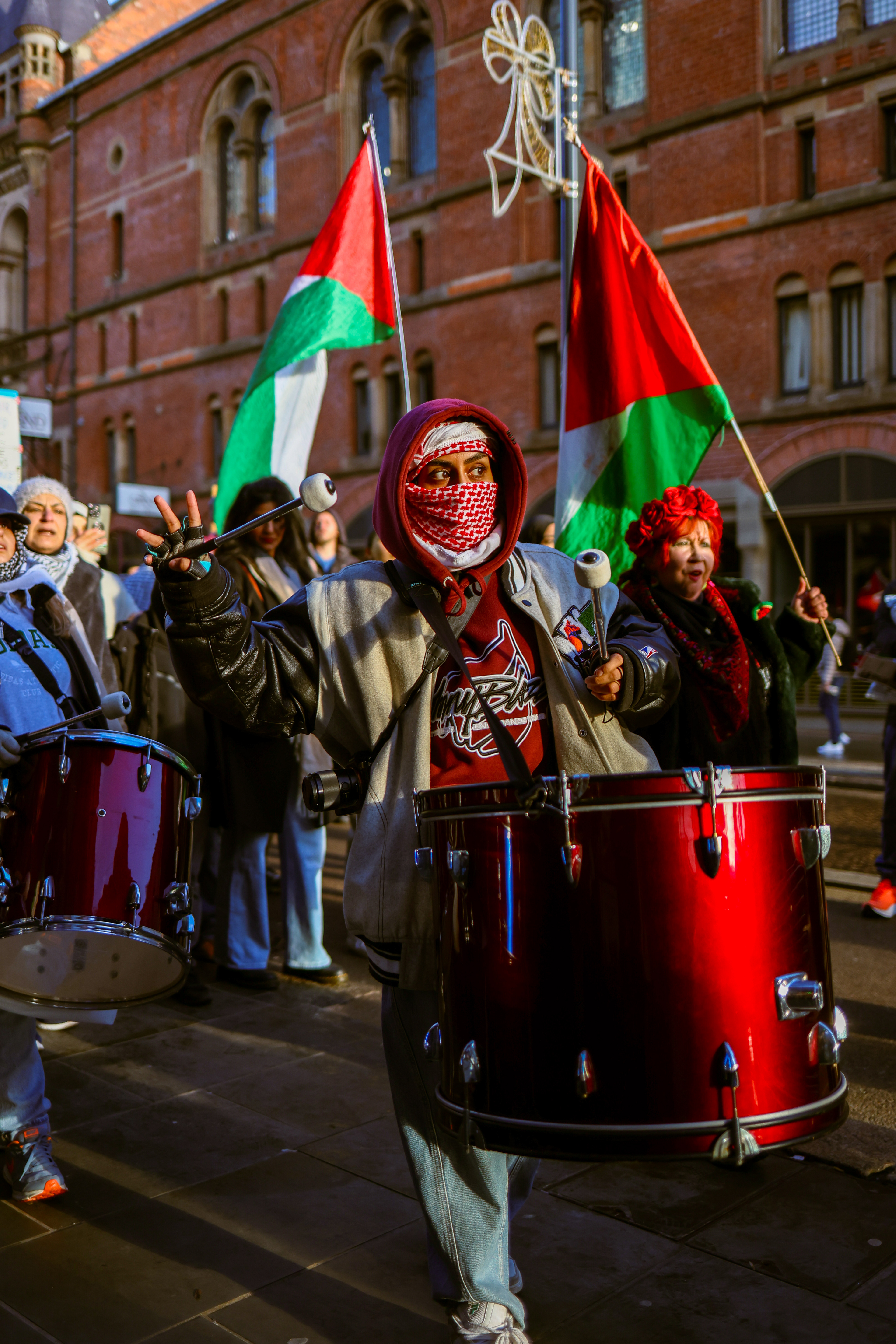 Leeds march for Palestine 2025
