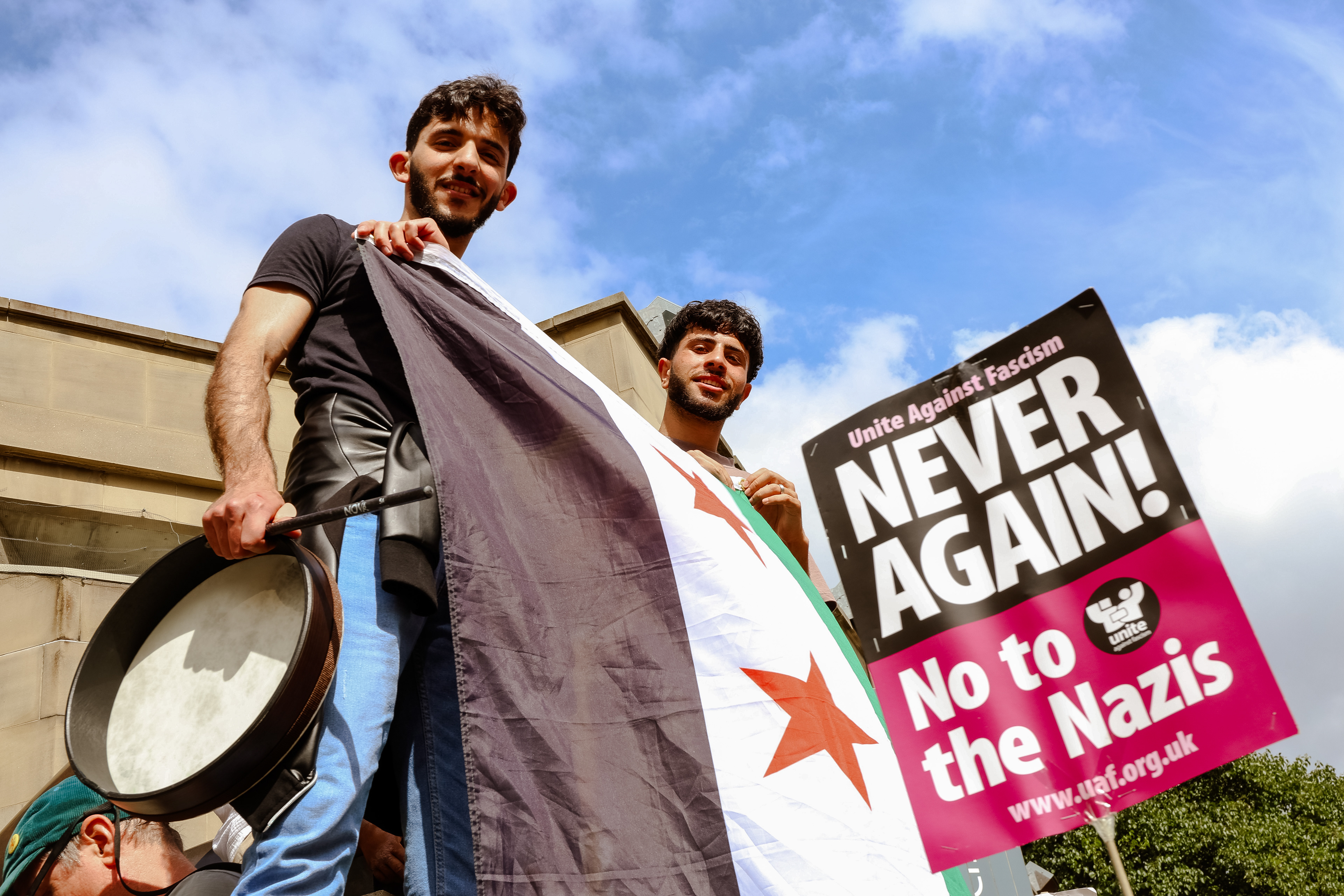 SUTR Protest against the far right, Leeds 2024