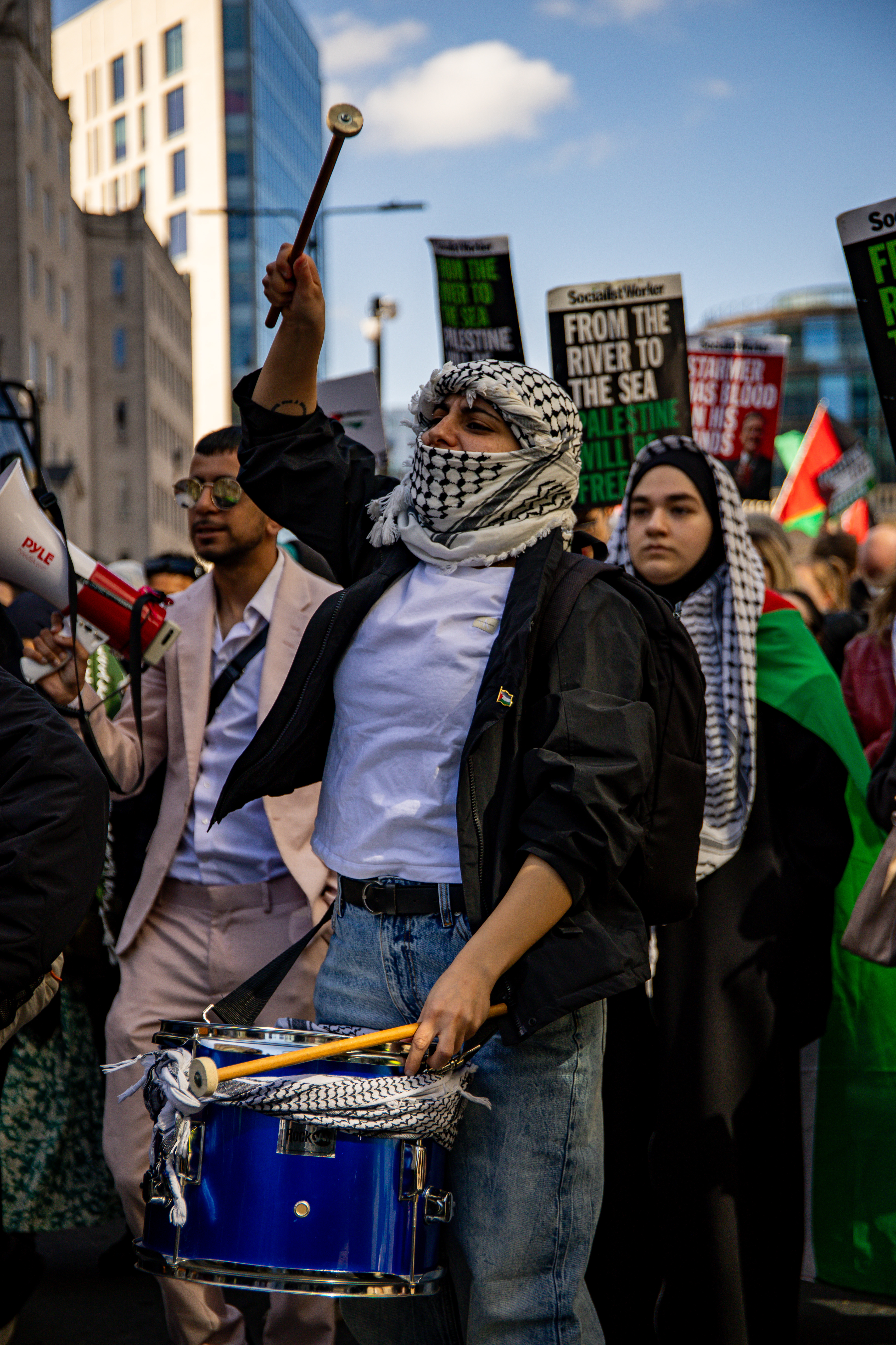 Leeds, march for palestine