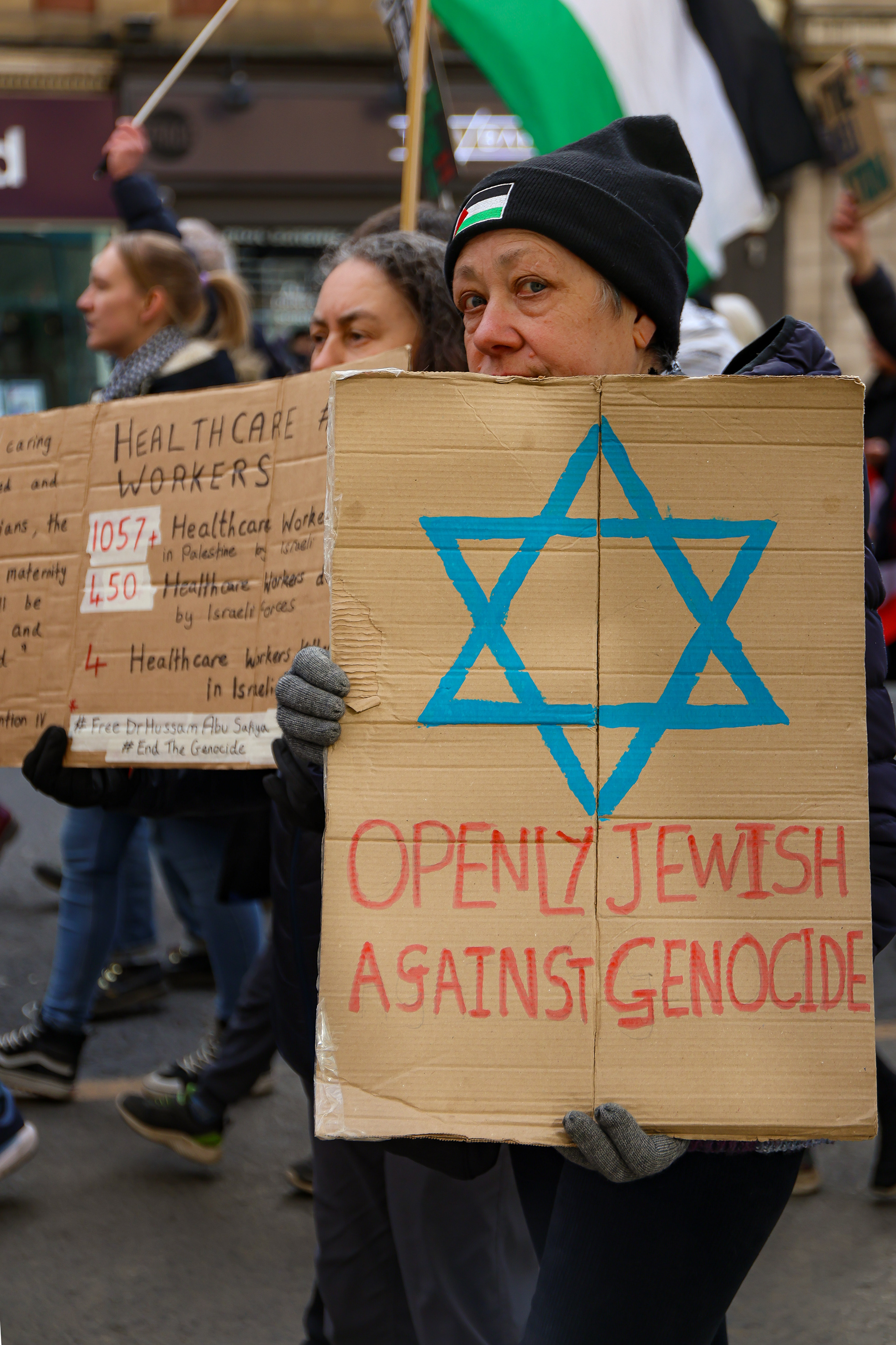 Leeds, march for palestine
