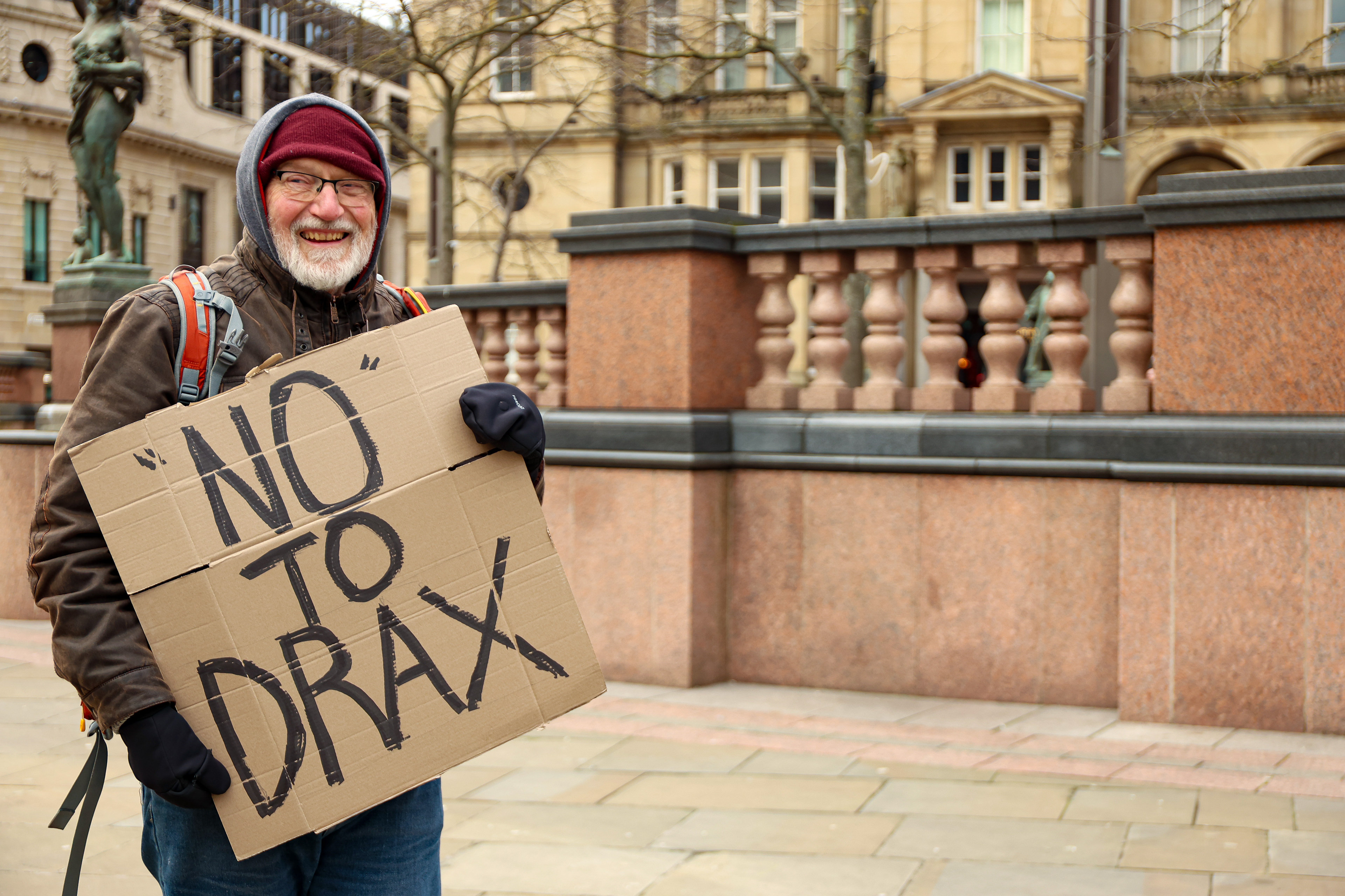 Axe Drax Protest 2025