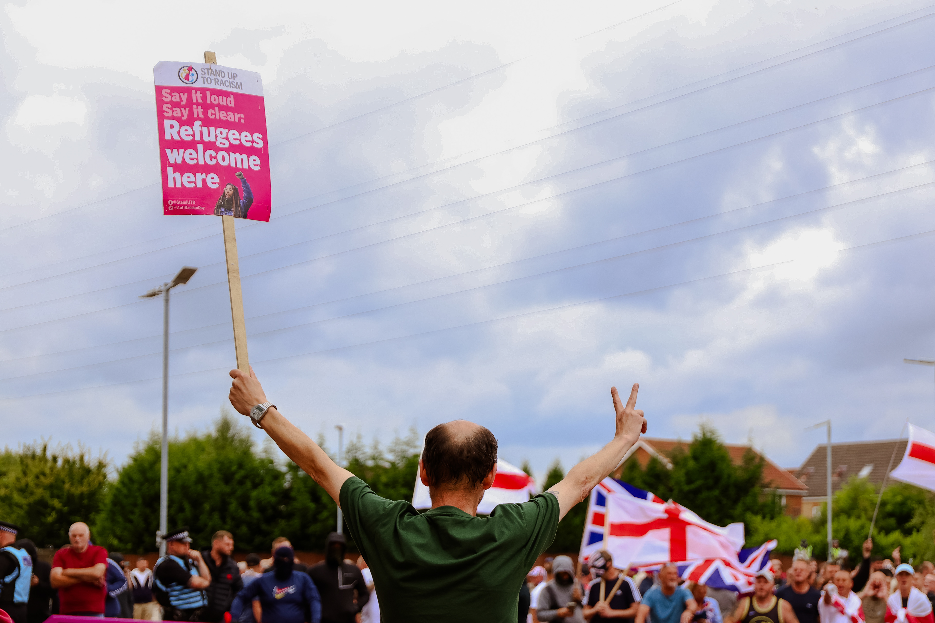 SUTR Rotherham, Counter Protest to the far right 2024