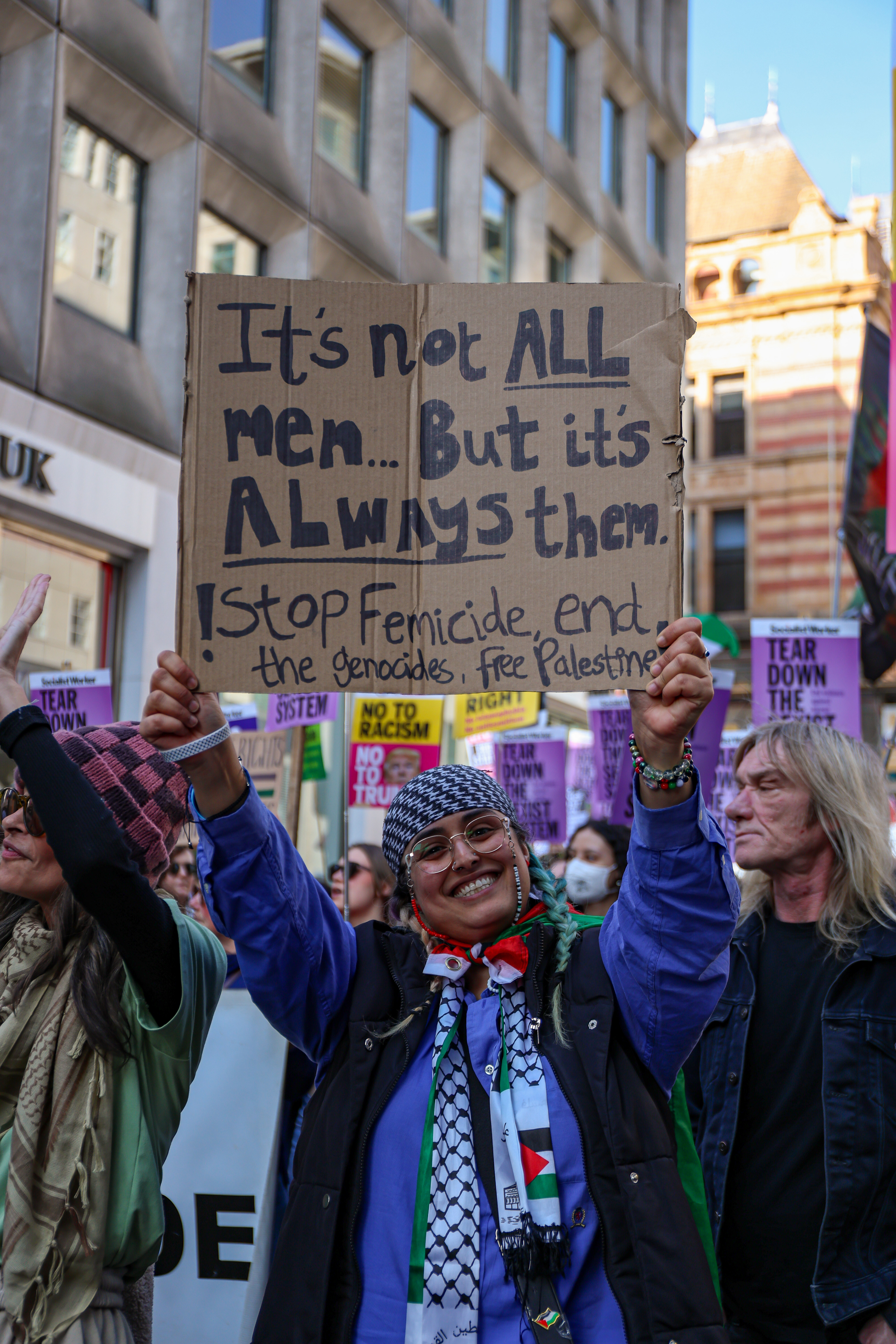 Leeds, march for palestine