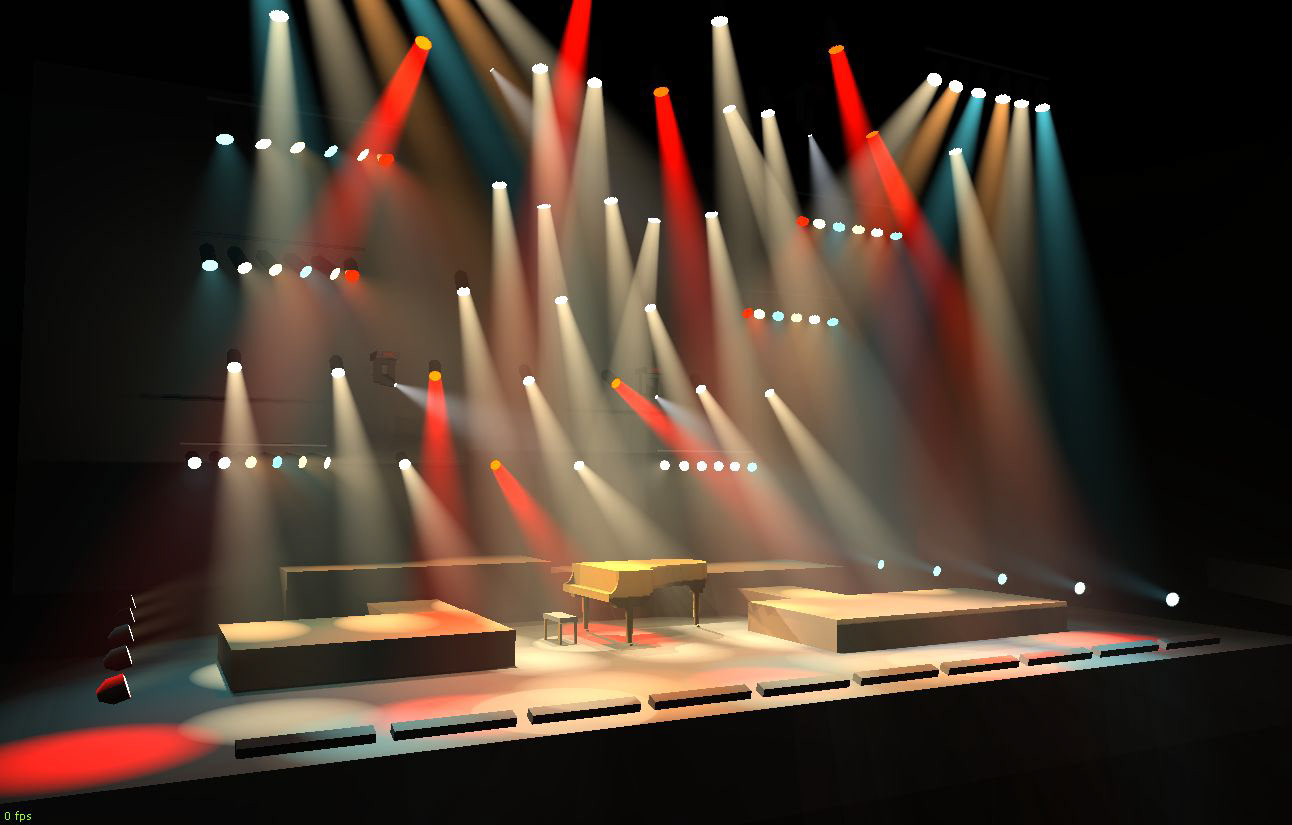 "Kortjakje", concert (3D render)