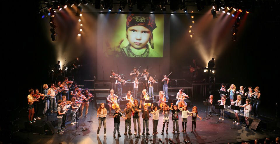 "Kortjakje rocks", concert