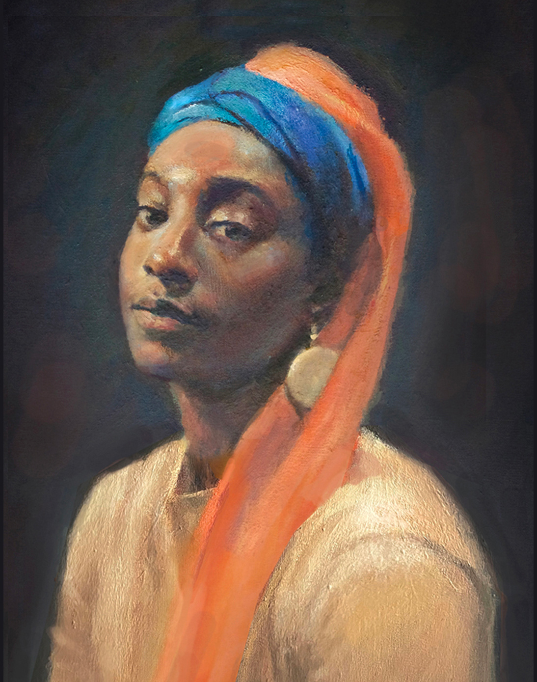 Fatima, 14x18, oil