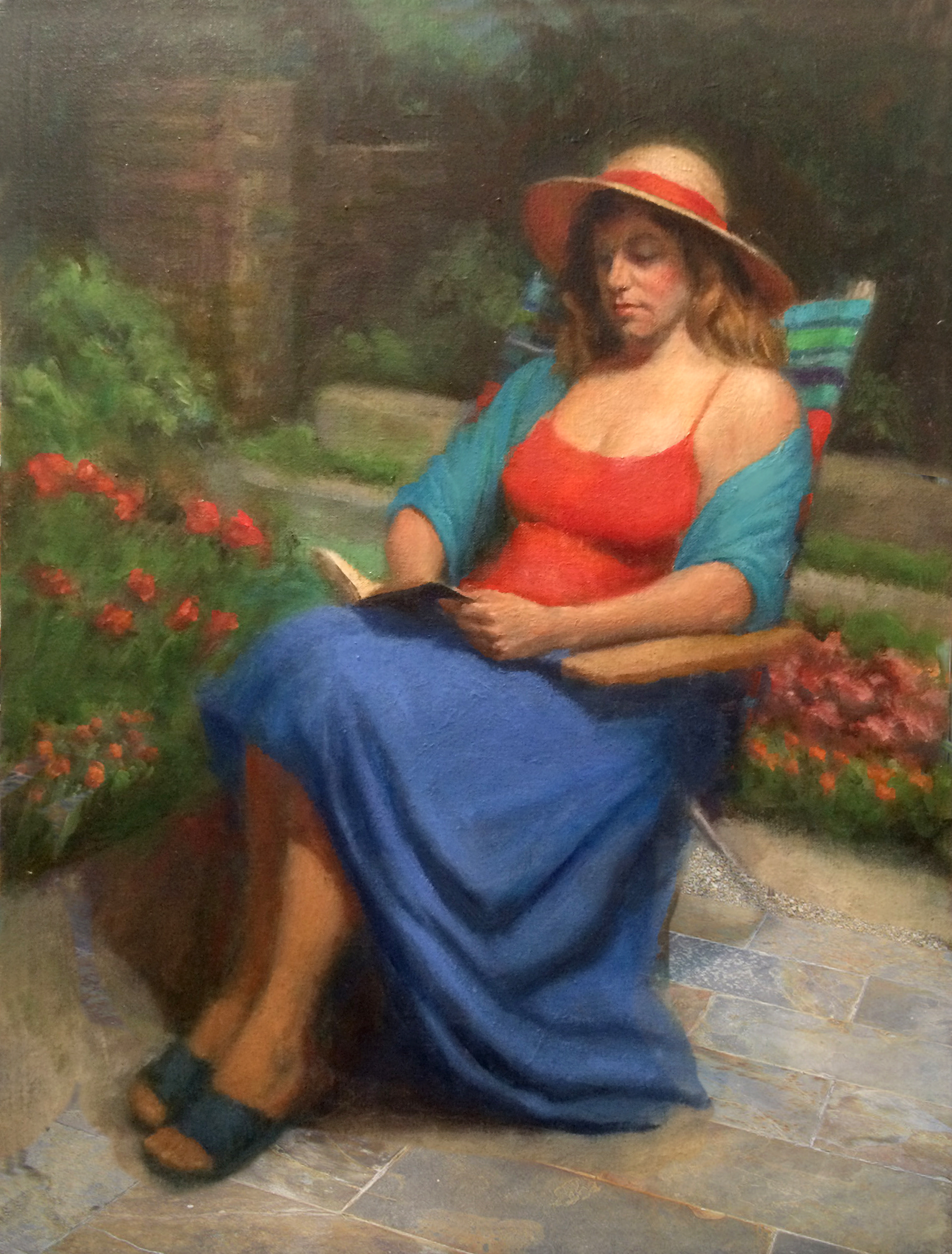 Claudia's Garden, 16x20