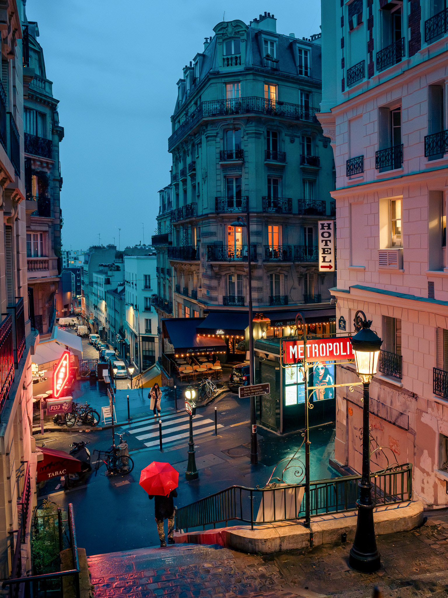 Early morning in Paris on display at Imagenation New York 2026 One Art Space Gallery TRIBECA