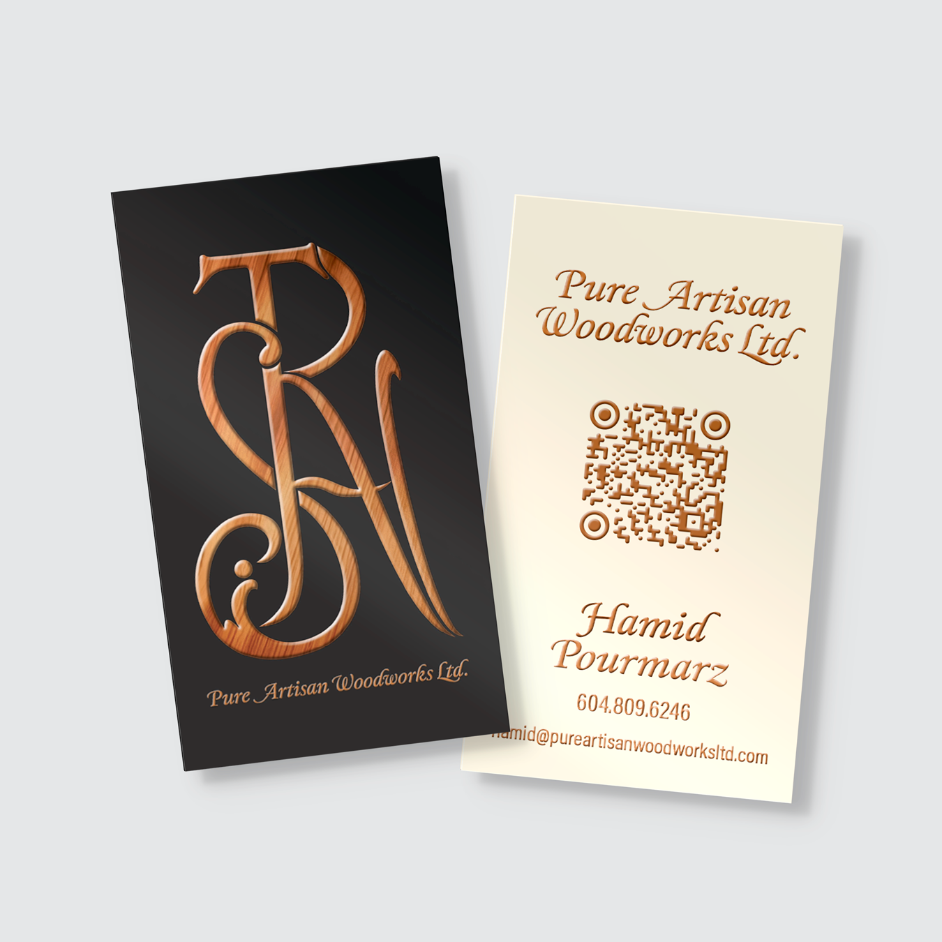 logo design and business card layout