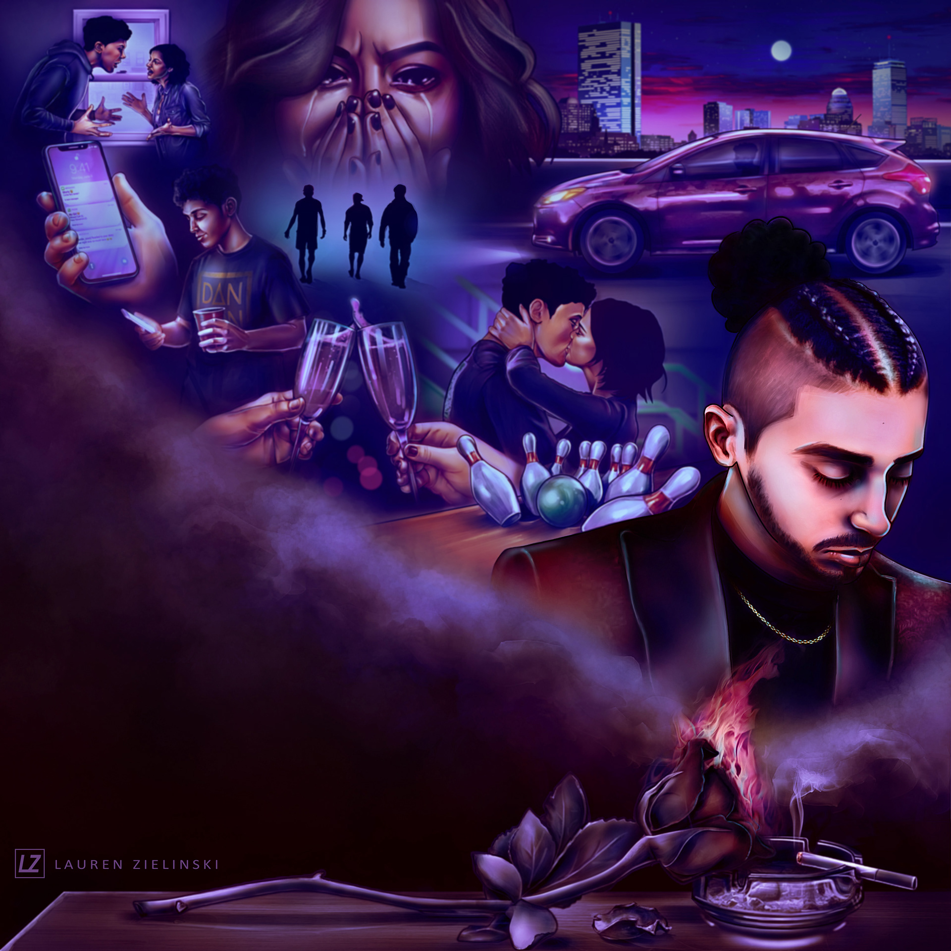 "Ever After" Album Cover for DANSON - Commission