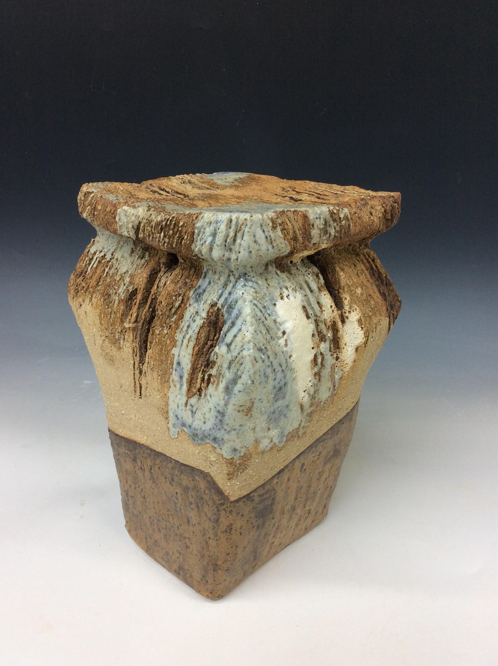 “Protection” Kathryn Stevens, 2022 Ceramic Sculpture, 16 x 16 x 25 cm