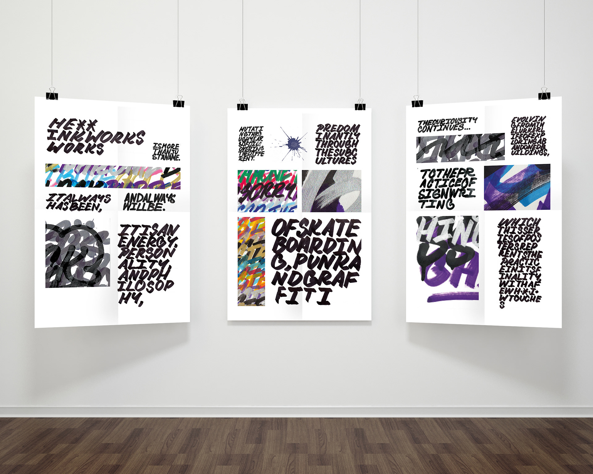 ‘’Words & Writing’’ Hexx Inkworks, 2020,Various paint markers on paper, edited with Adobe Photoshop and finalised with Adobe InDesign Instagram: @HexxInkworks Youtube: Youtube.com/c/hexxinkworks (WIP) Website: HexxInkworks.co.uk