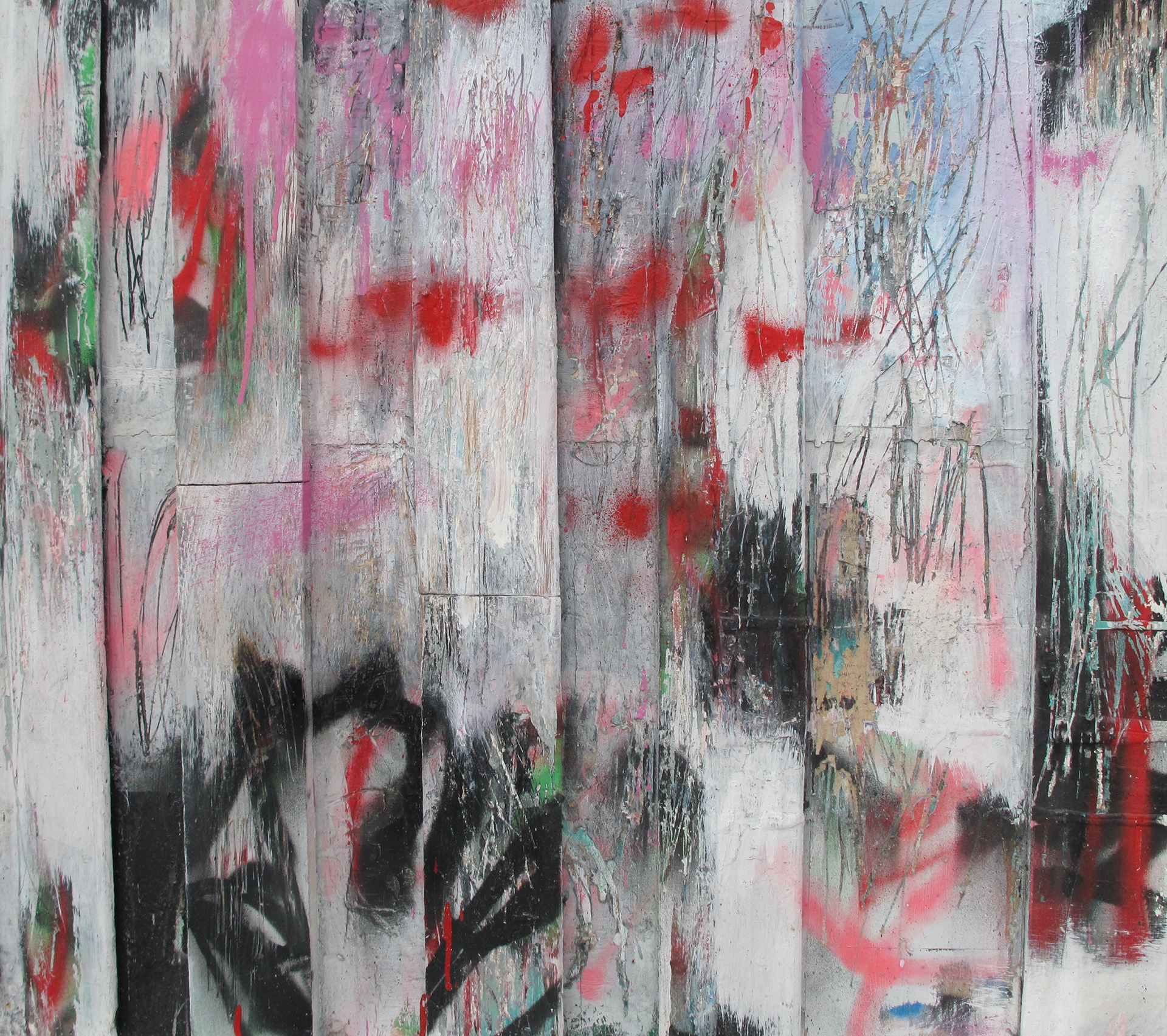 “Pink Psychology” Carl Arroyo, Painting, battening on board, 2026 Painting, battening on board. https://carlarroyo.weebly.com